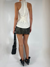 Load image into Gallery viewer, TWO LAYER TIE TOP IN IVORY
