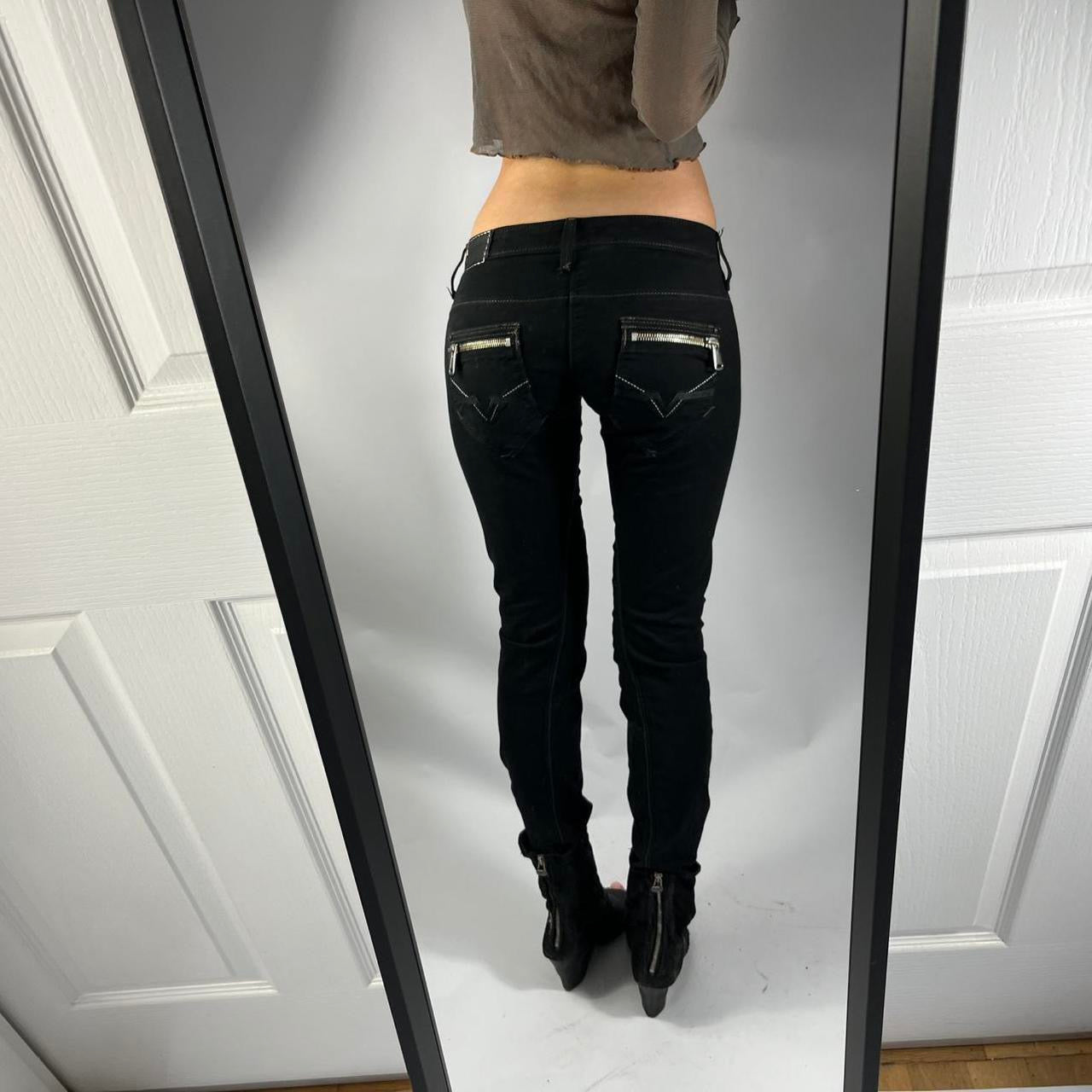 VINTAGE 2004 GUESS LOW RISE JEANS SIZE 27 BNWT