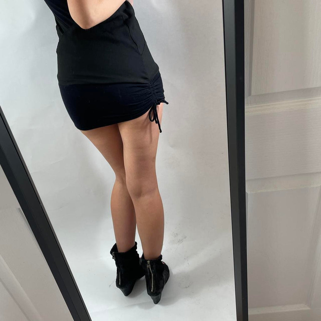 VINTAGE GUESS DOUBLE LAYERED MINI DRESS
