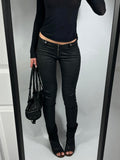 VINTAGE GUESS LA ZIP LOW RISE JEANS