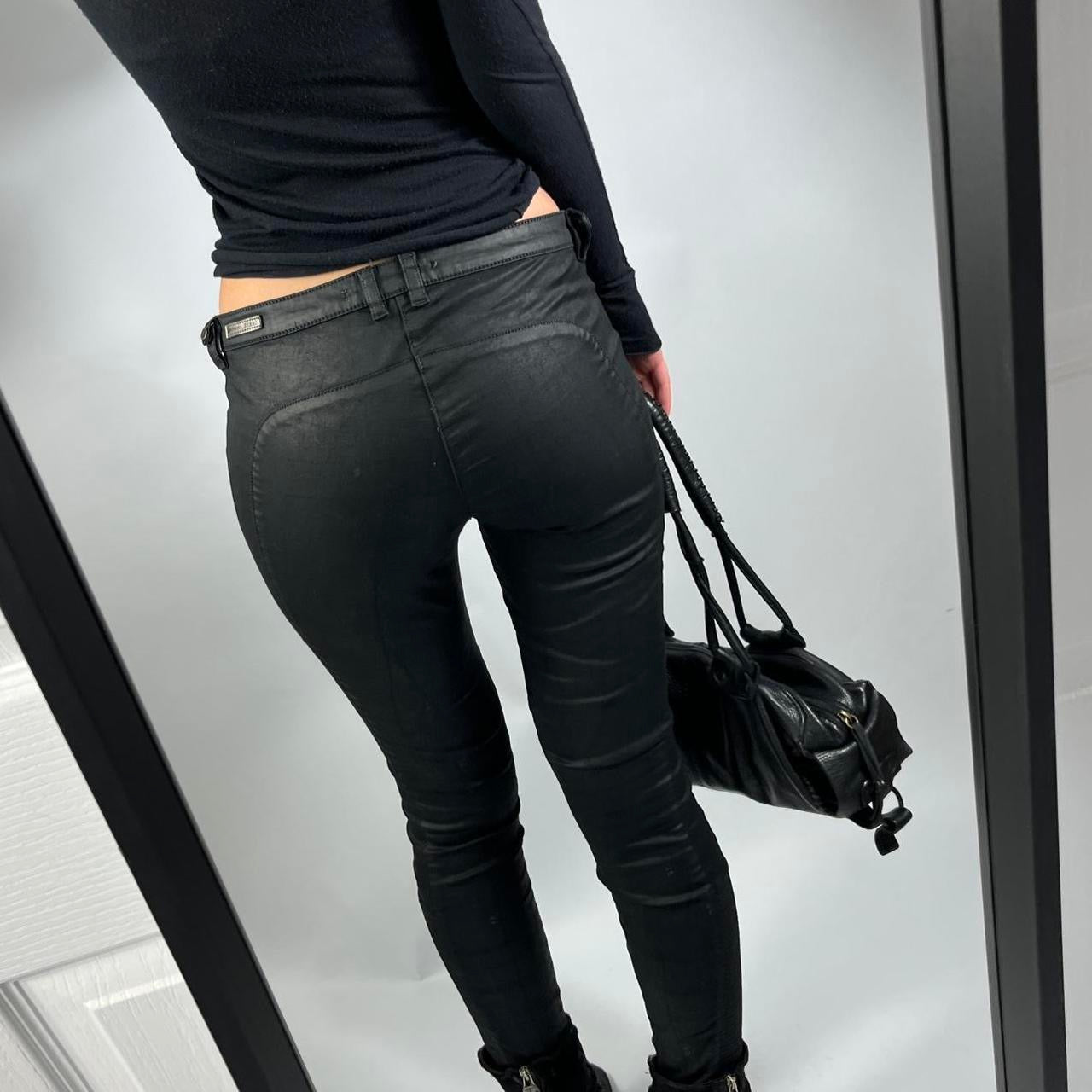 VINTAGE GUESS LA ZIP LOW RISE JEANS