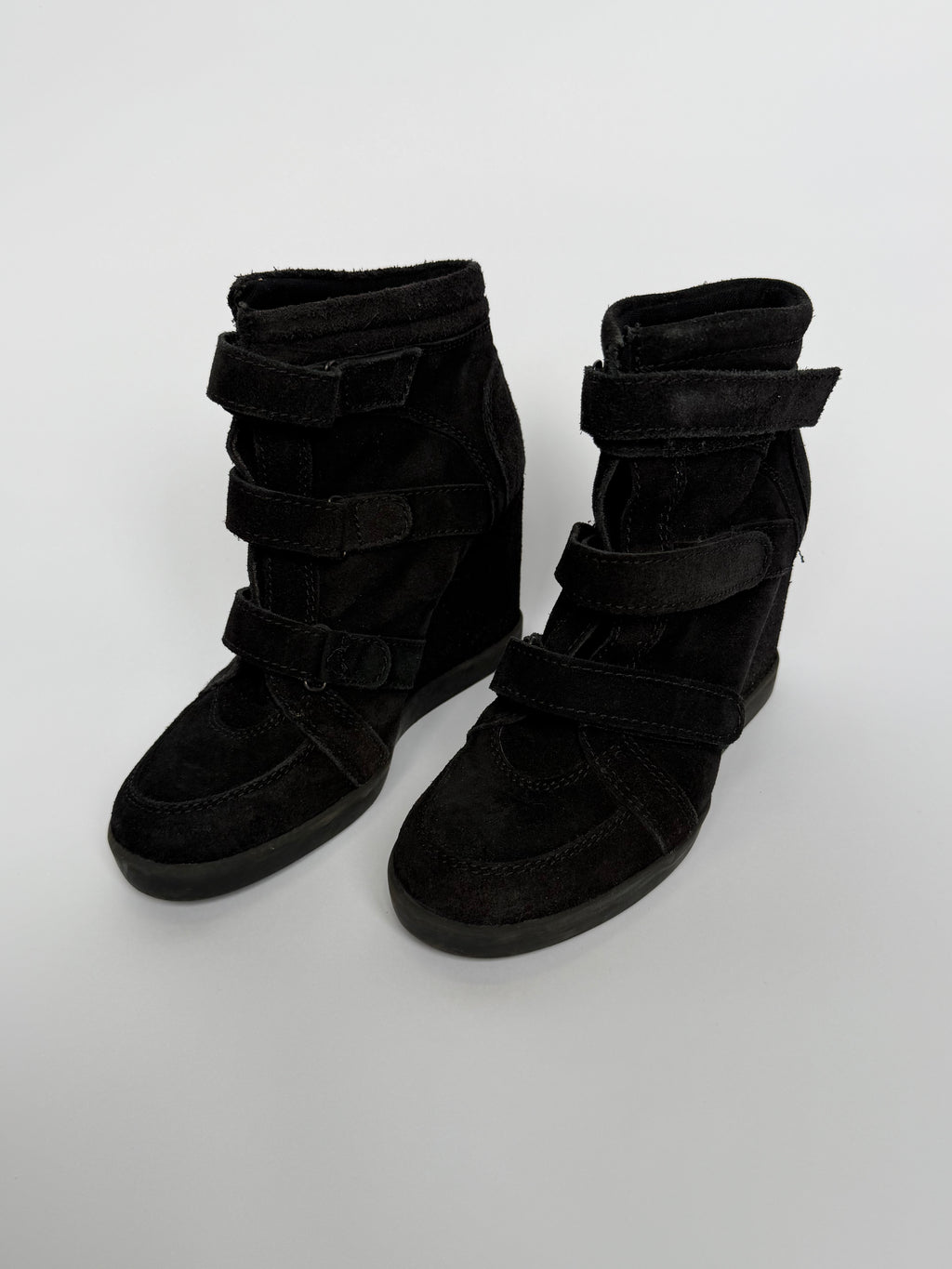 VINTAGE WEDGE SNEAKERS HEELS EU39
