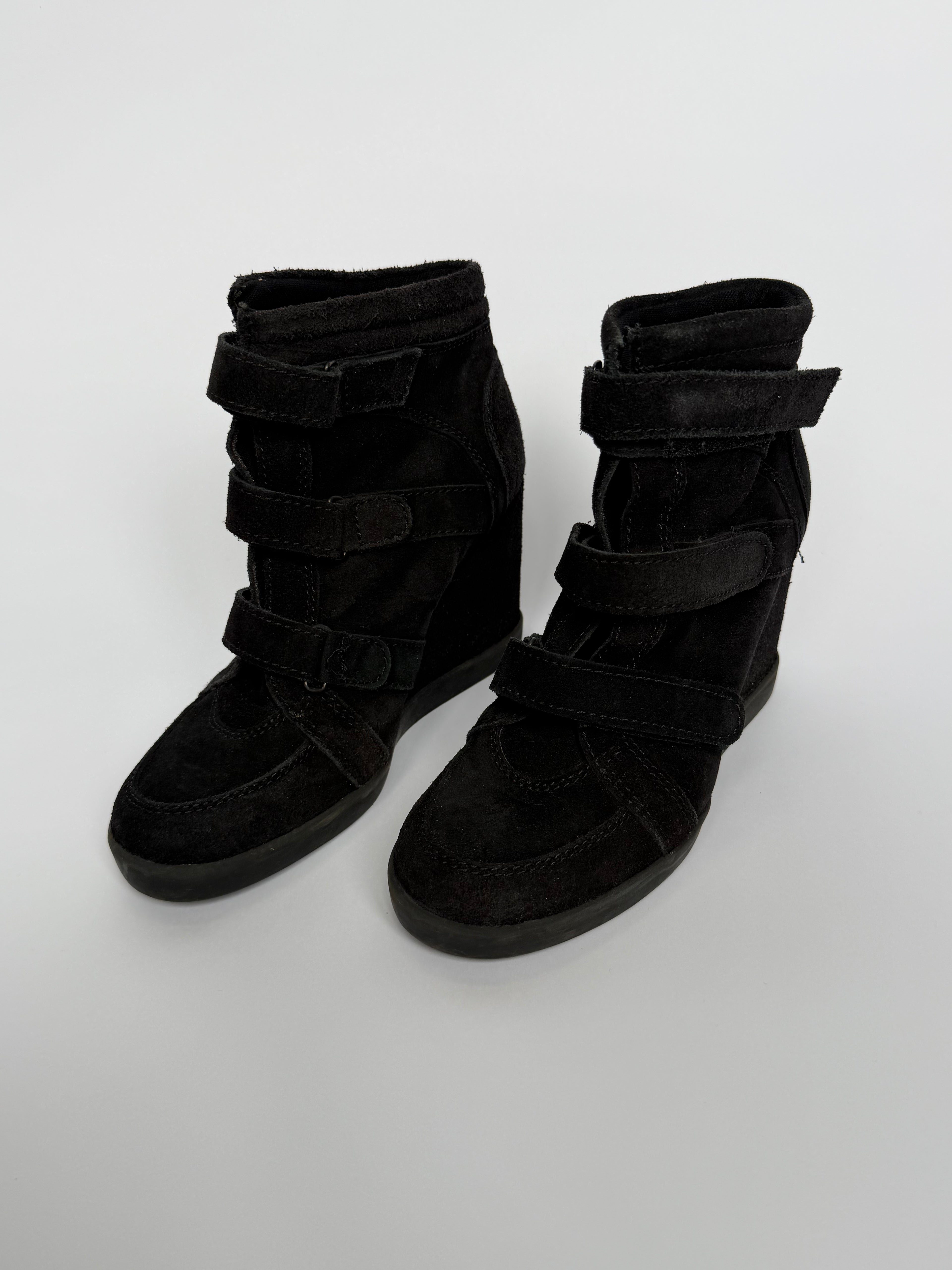 VINTAGE WEDGE SNEAKERS HEELS EU39