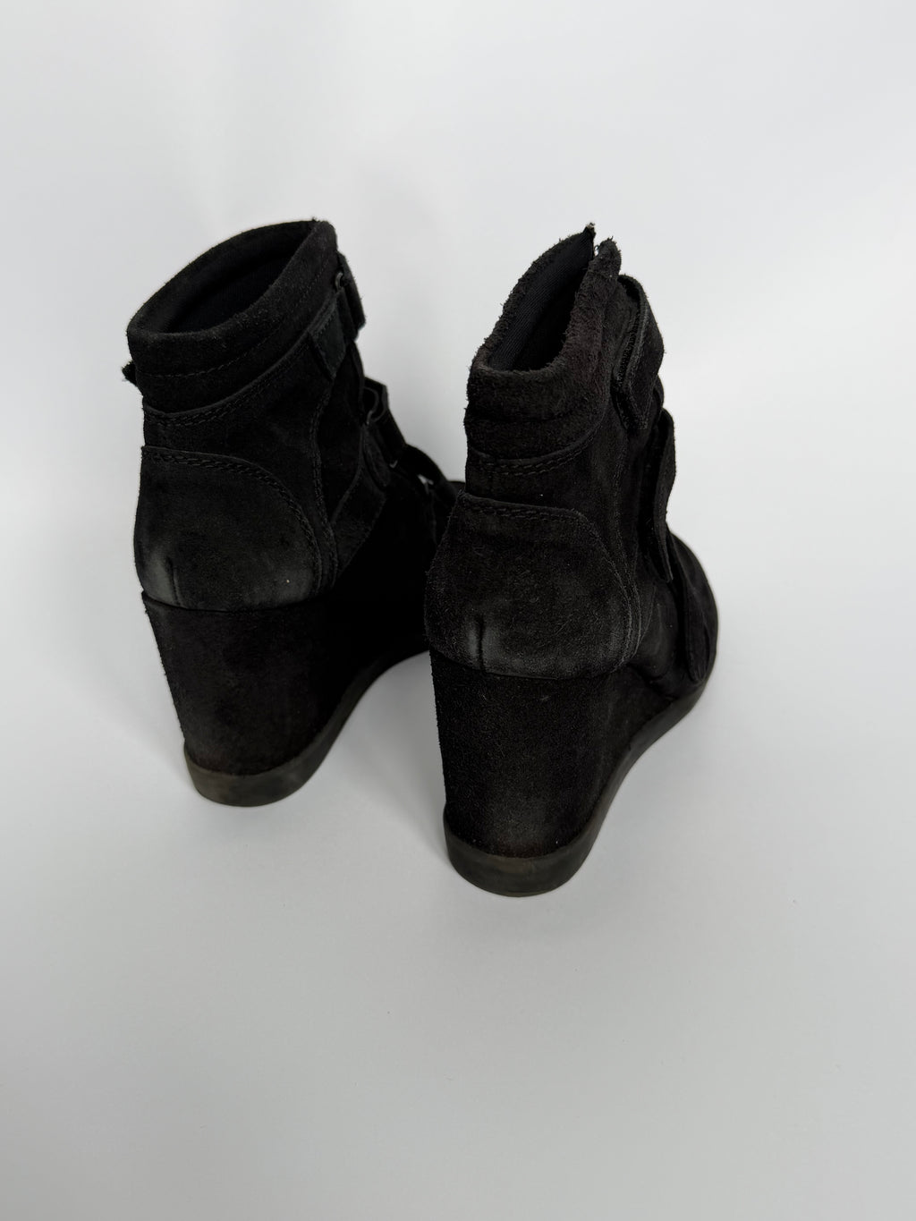 VINTAGE WEDGE SNEAKERS HEELS EU39