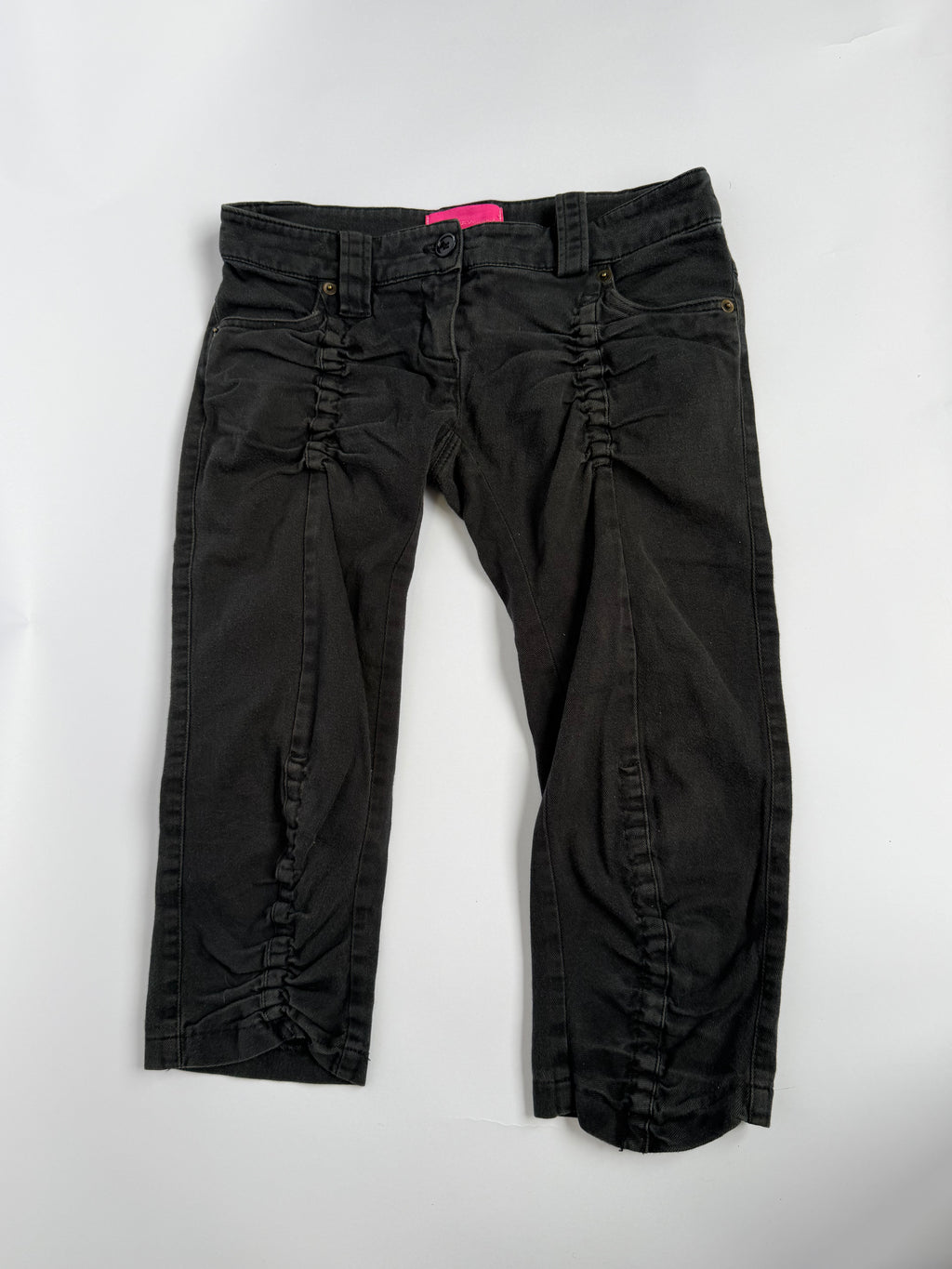 VINTAGE LOW RISE CAPRI PANTS