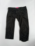 VINTAGE LOW RISE CAPRI PANTS