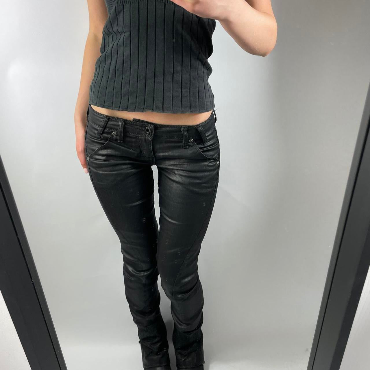 VINTAGE GUESS ROCKET SLIM LOW RISE JEANS