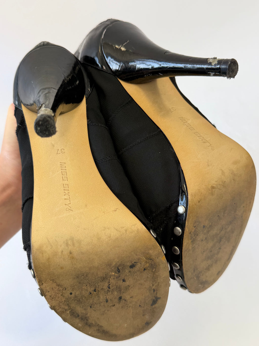VINTAGE MISS SIXTY HEELS EU37