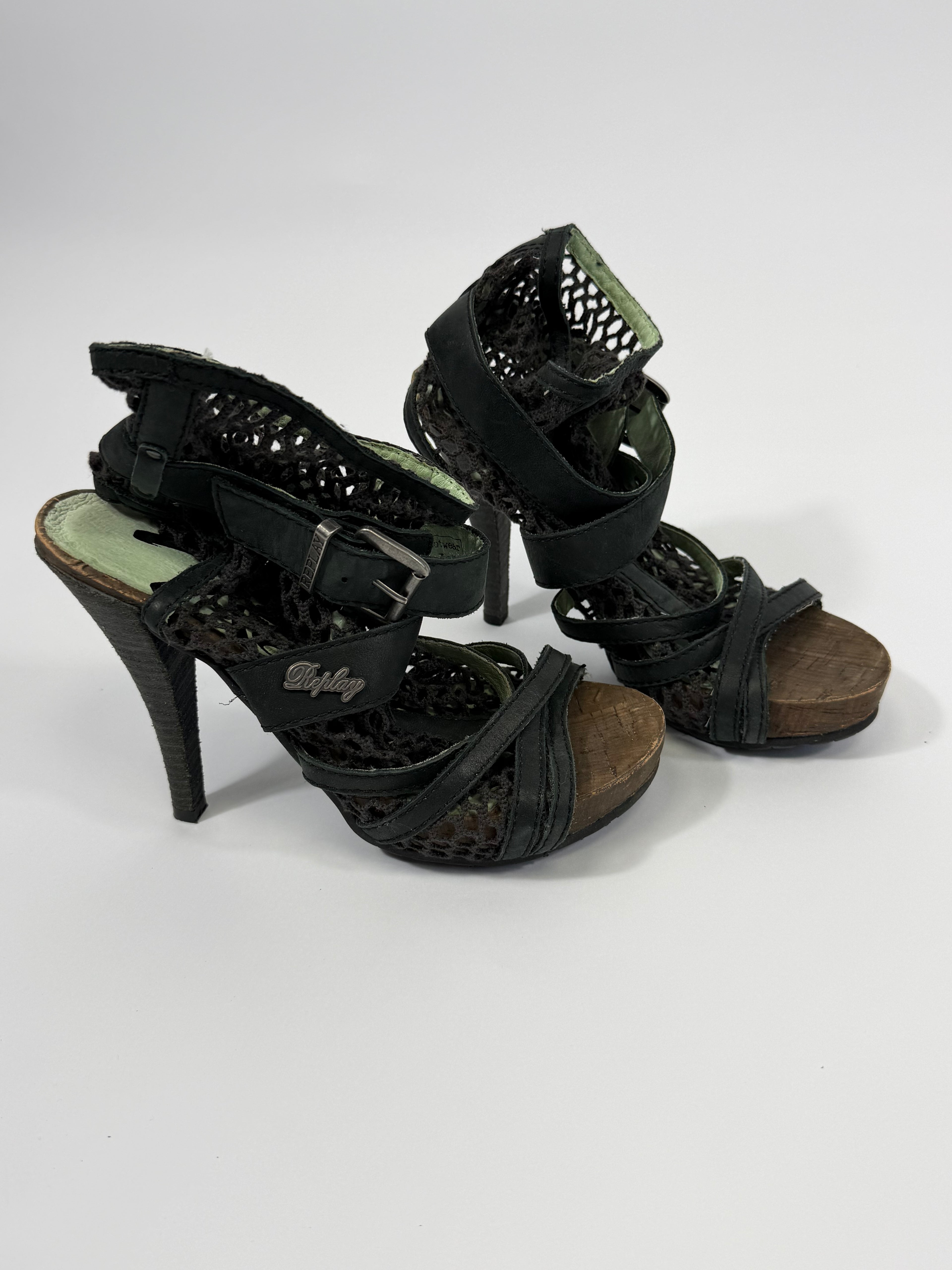VINTAGE REPLAY HEELS EU38