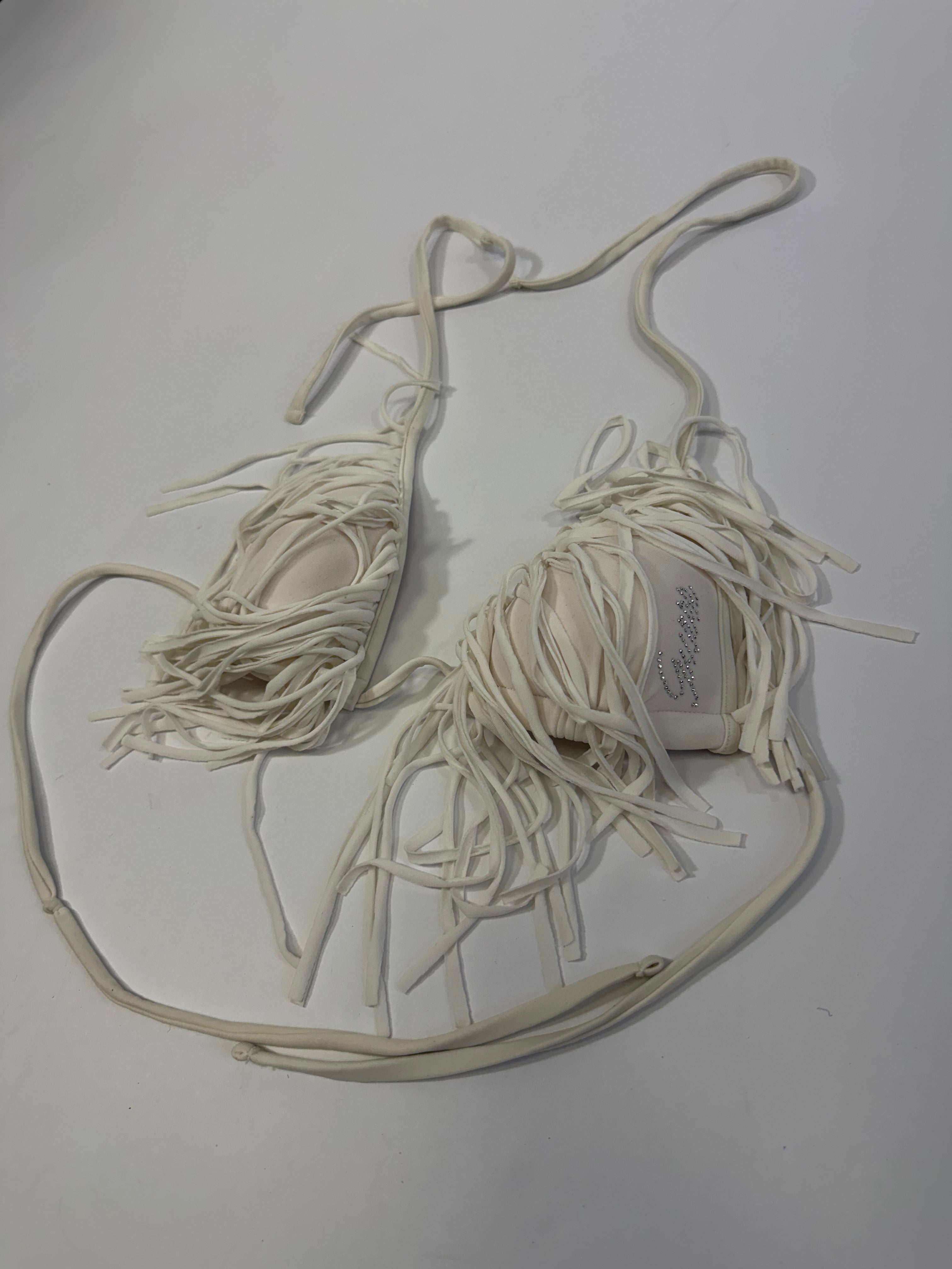 VINTAGE GUESS FRINGE BIKINI TOP