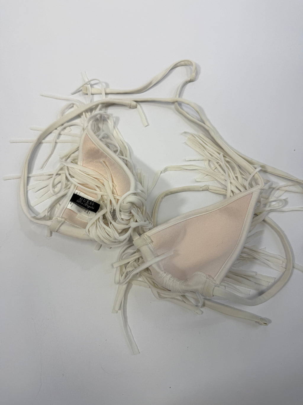 VINTAGE GUESS FRINGE BIKINI TOP