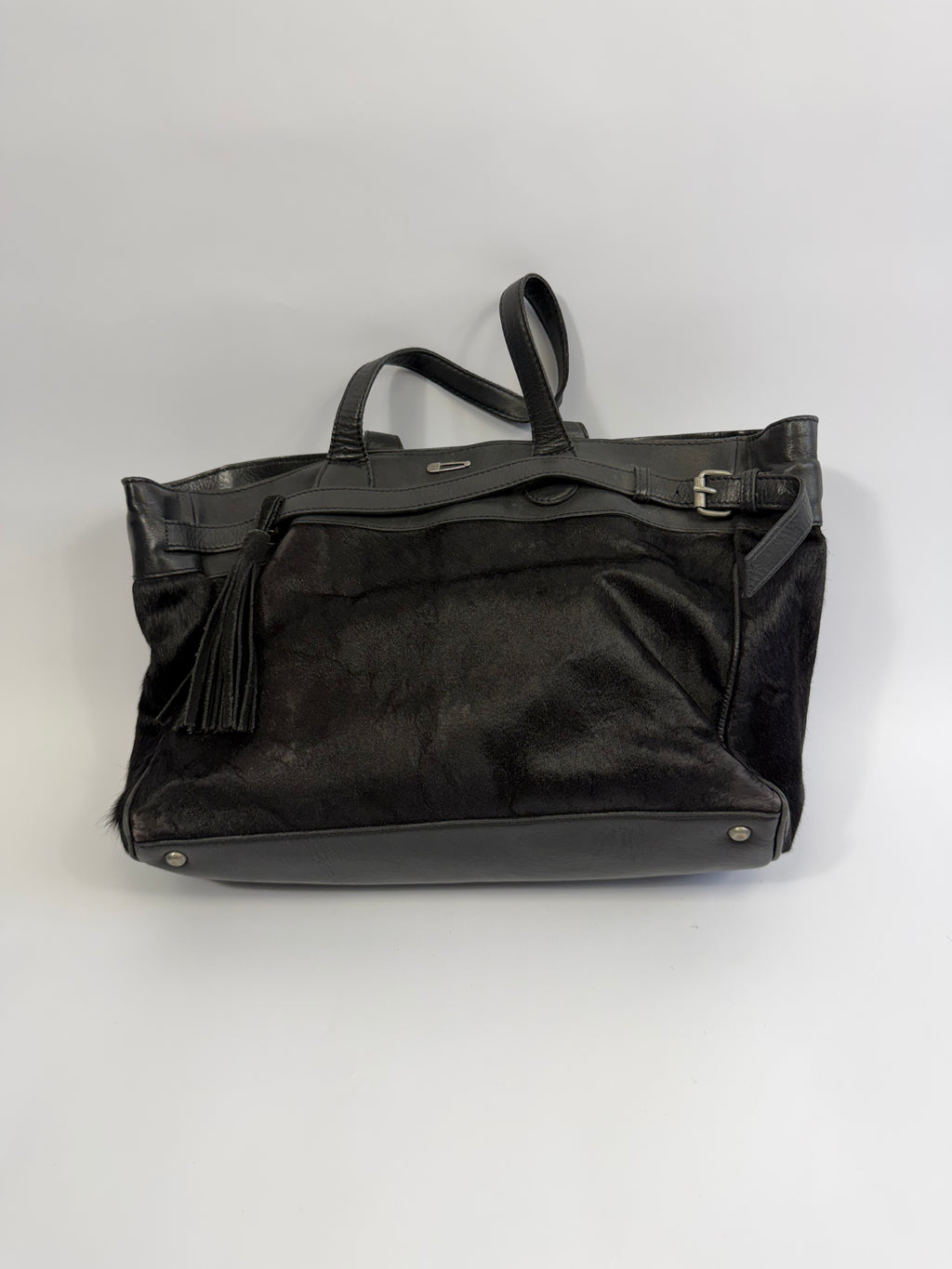 VINTAGE IKKS PONY FUR BAG