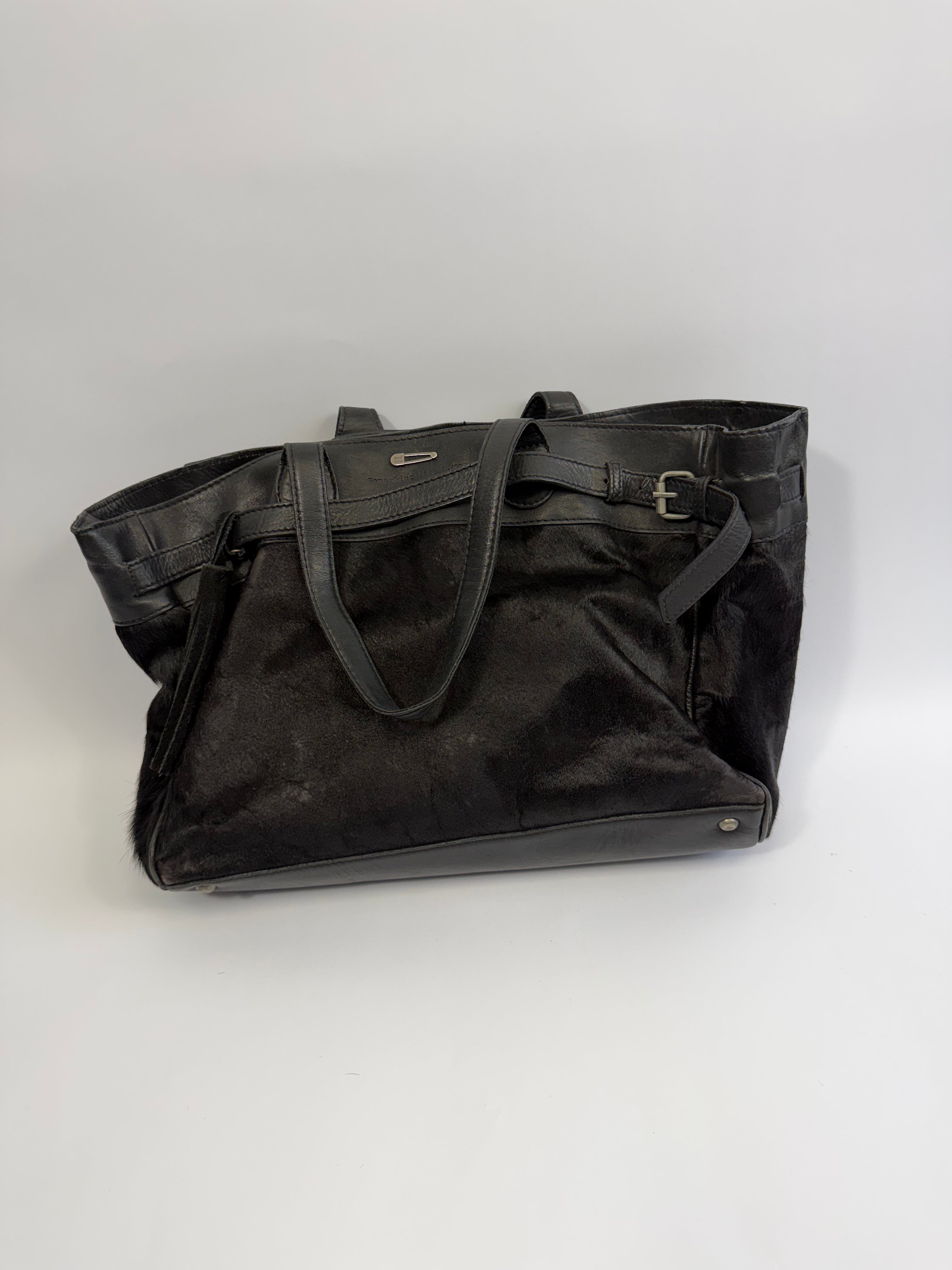 VINTAGE IKKS PONY FUR BAG