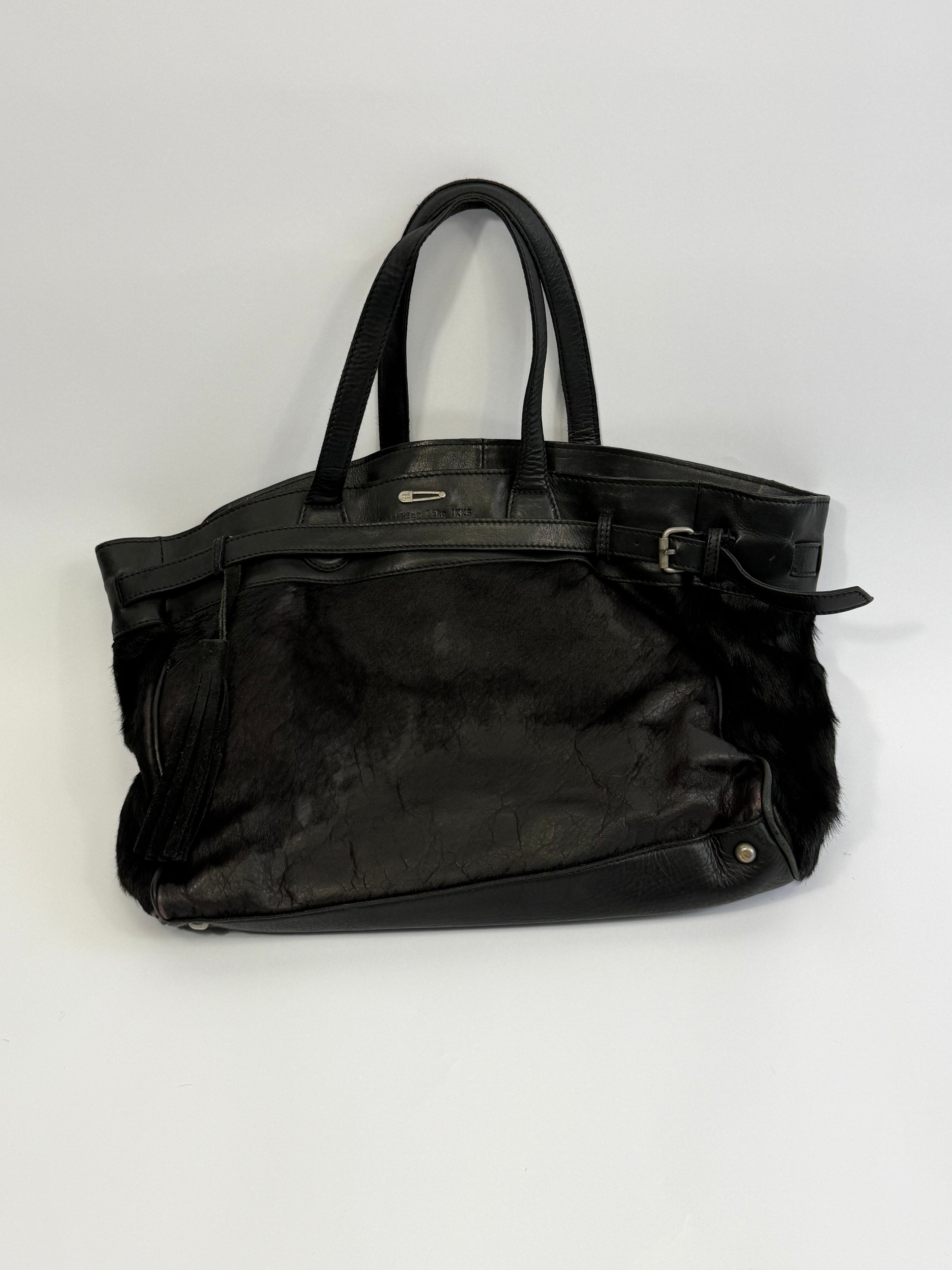 VINTAGE IKKS PONY FUR BAG