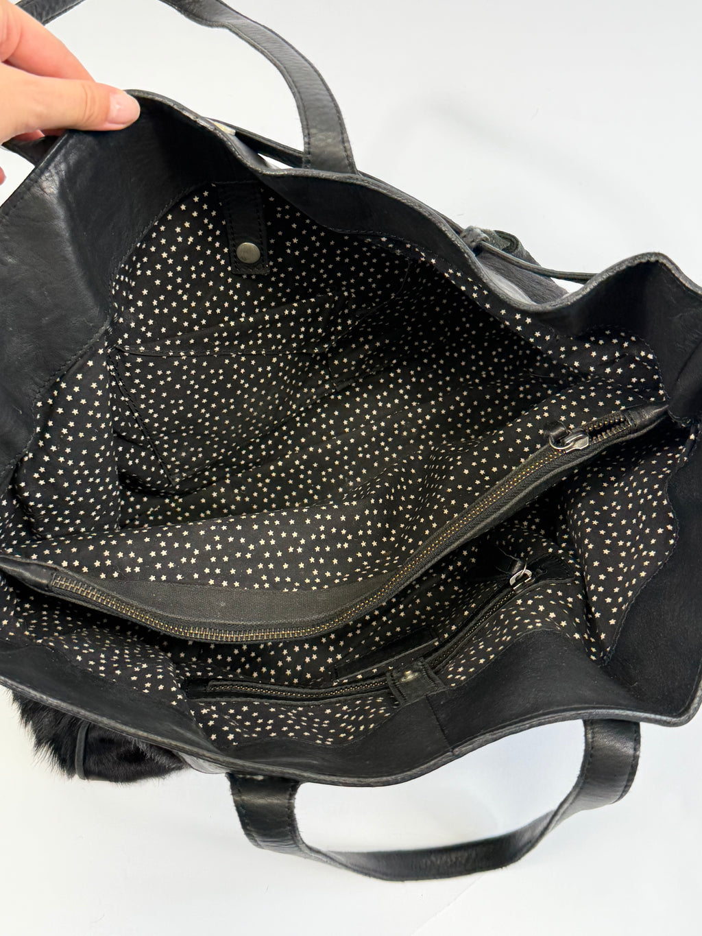 VINTAGE IKKS PONY FUR BAG