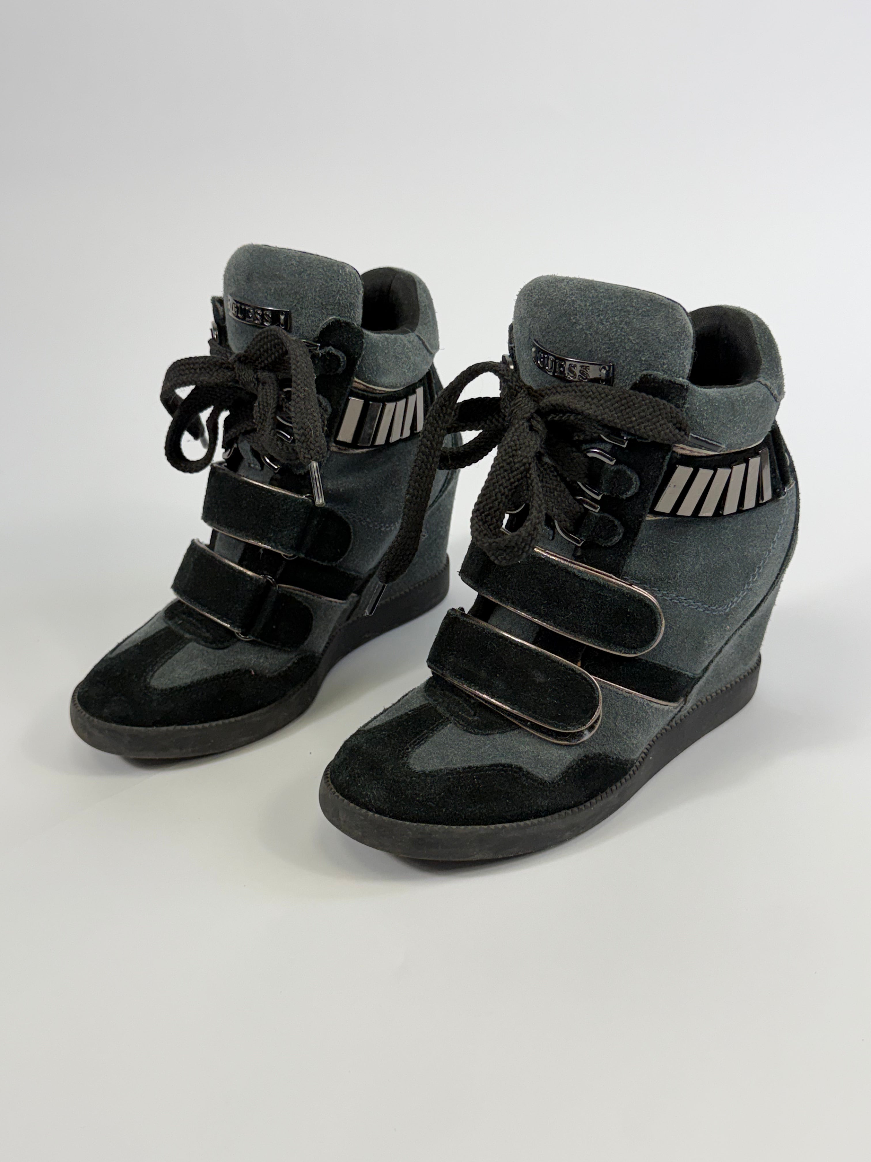 VINTAGE GUESS WEDGE SNEAKERS EU36