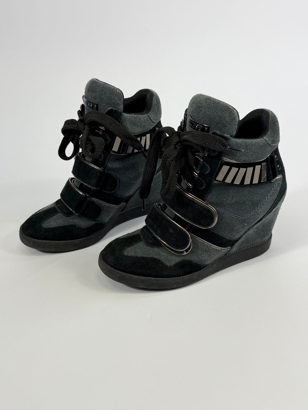 VINTAGE GUESS WEDGE SNEAKERS EU36