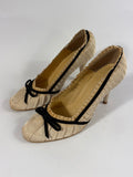 VINTAGE BALLERINA HEELS EU40