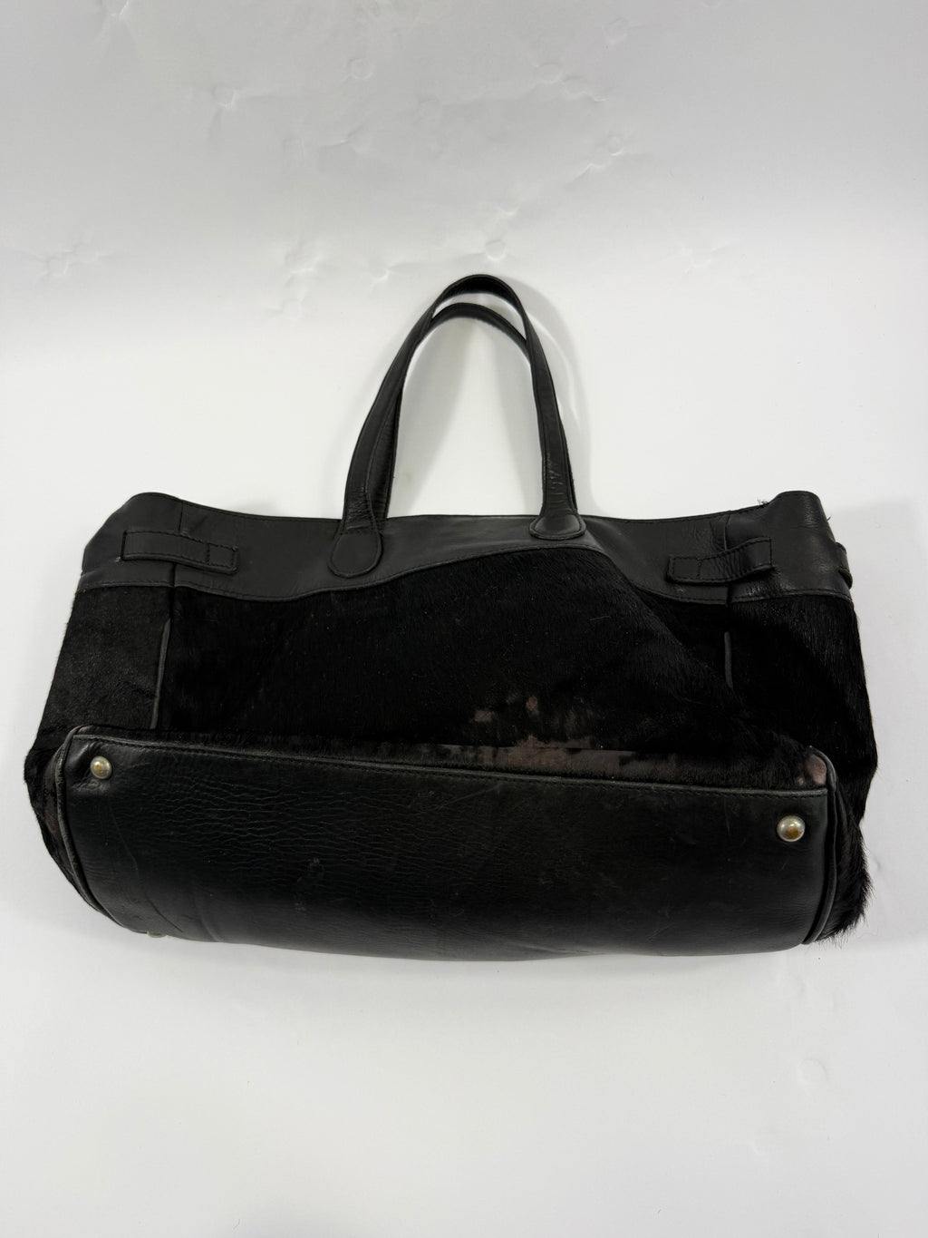 VINTAGE IKKS PONY FUR BAG
