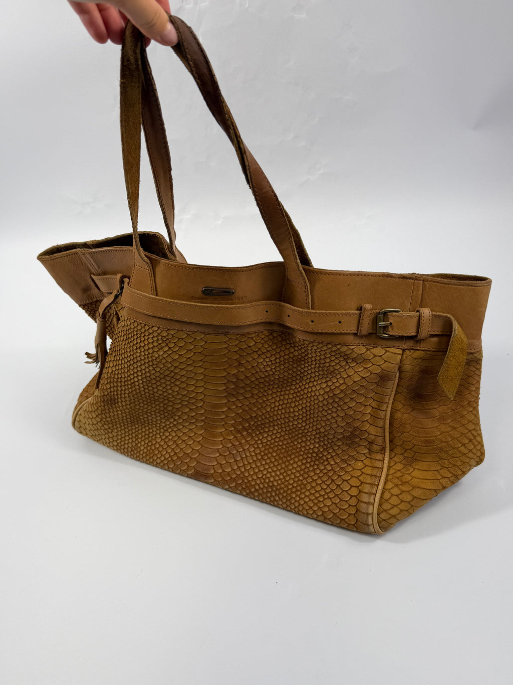 VINTAGE IKKS LEATHER BAG