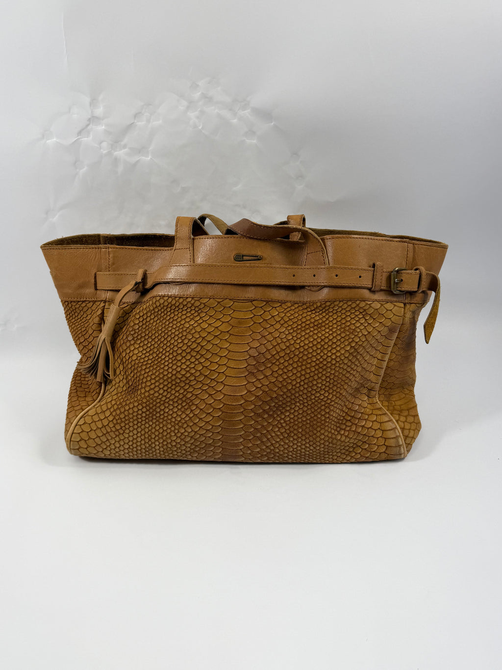 VINTAGE IKKS LEATHER BAG