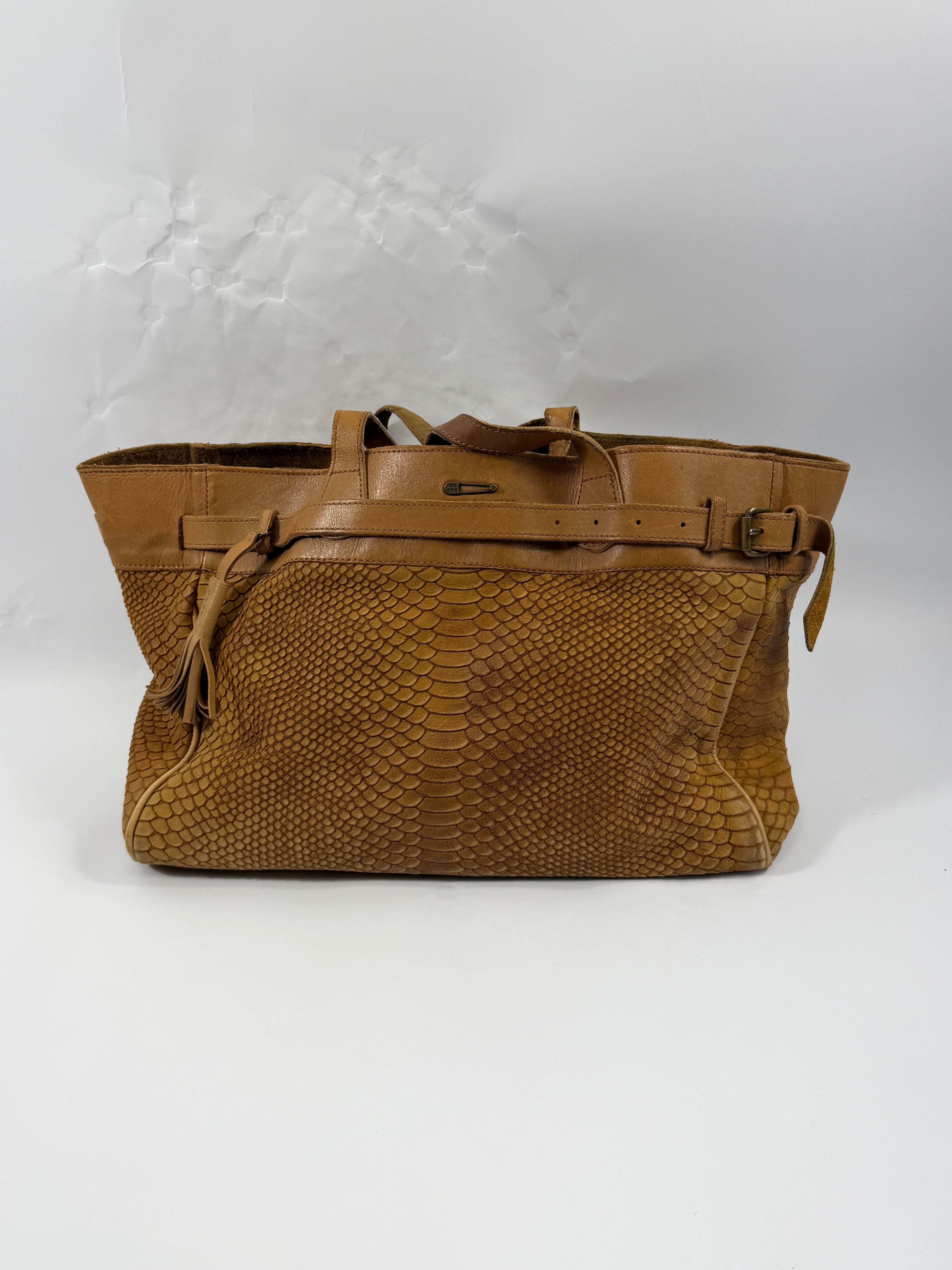 VINTAGE IKKS LEATHER BAG
