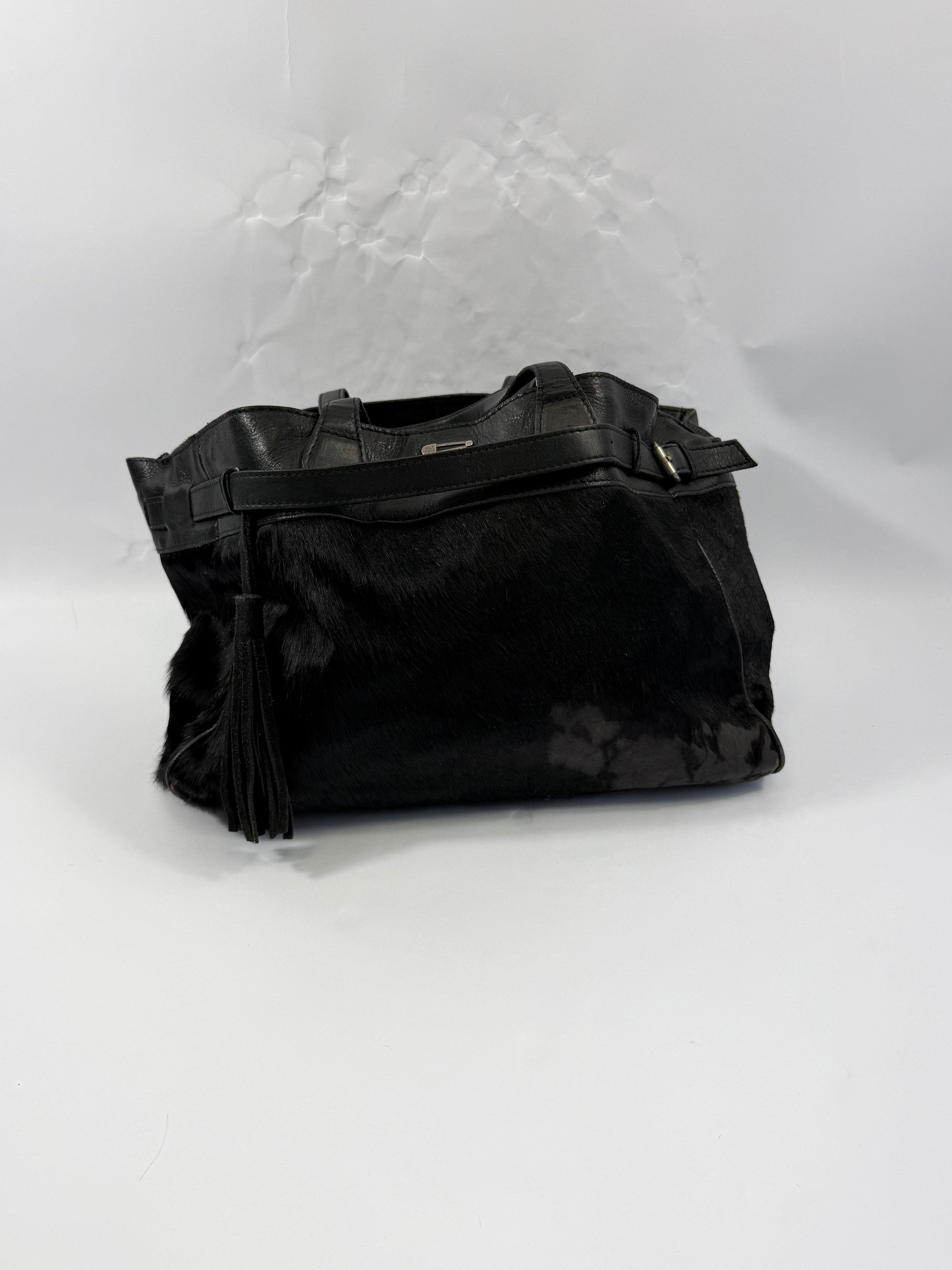 VINTAGE IKKS PONY FUR BAG