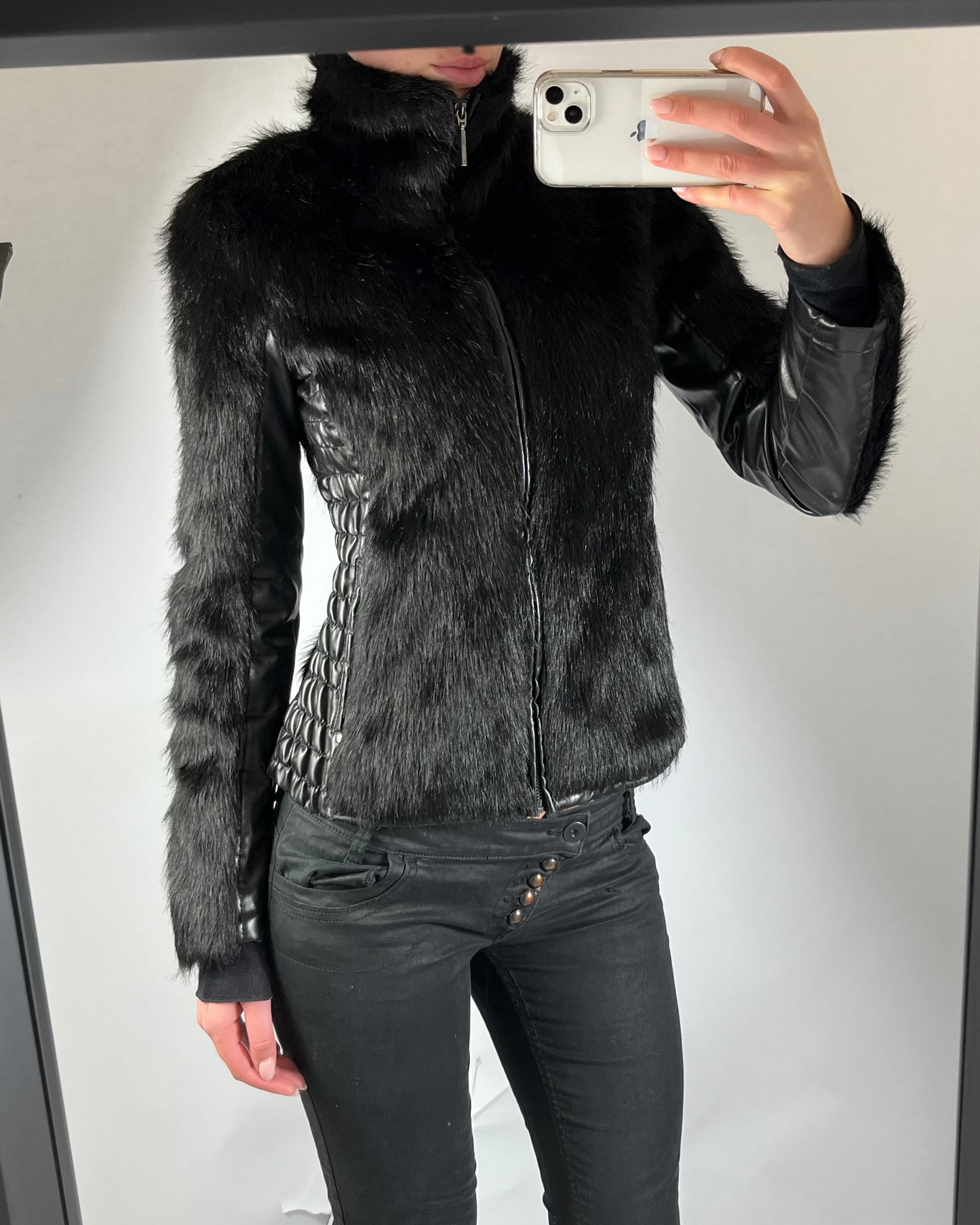 VINTAGE FAUX FUR JACKET