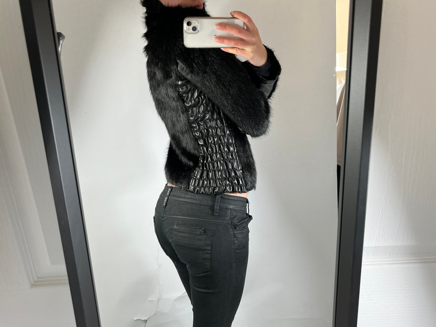 VINTAGE FAUX FUR JACKET