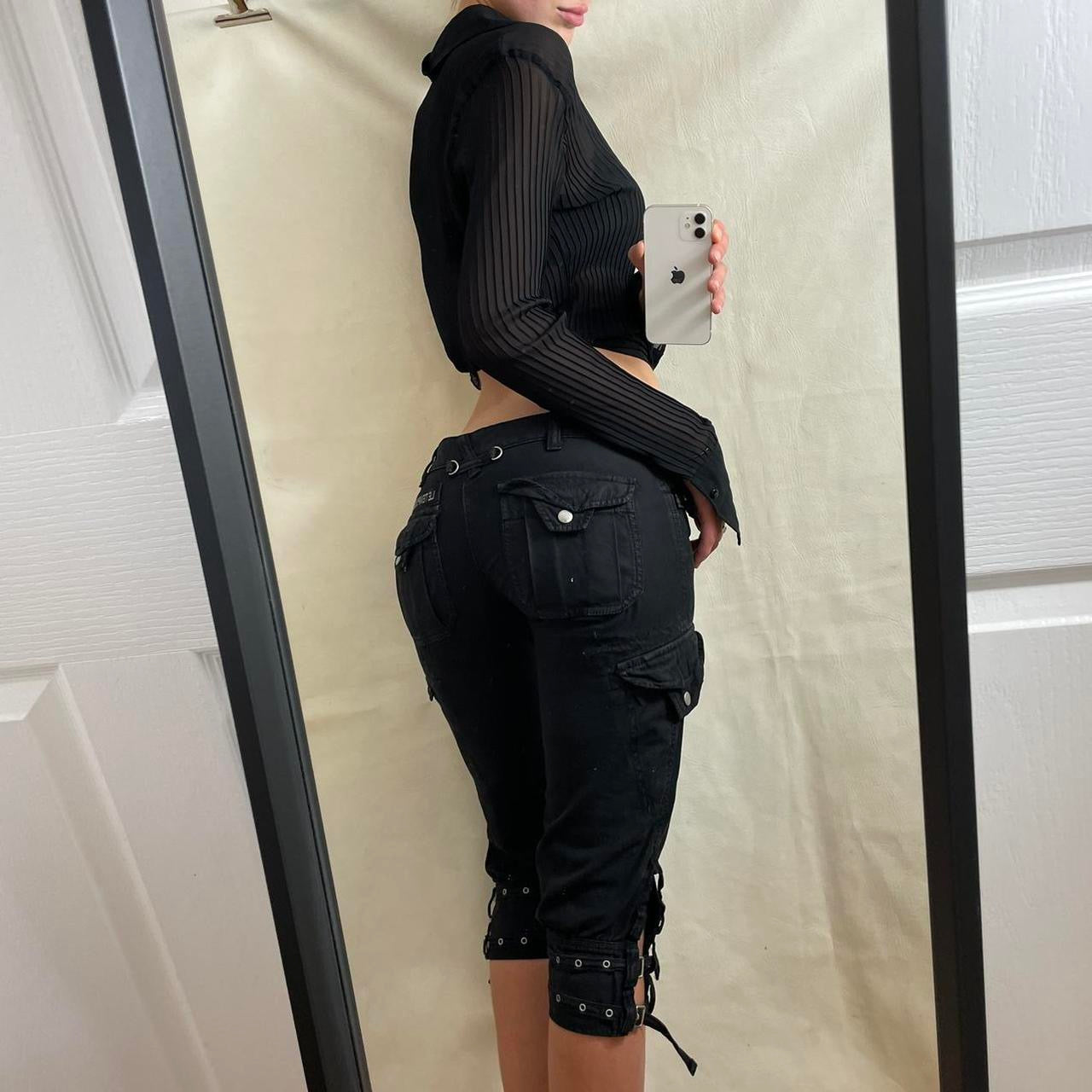 VINTAGE LTDC LOW RISE CAPRI PANTS SIZE 27