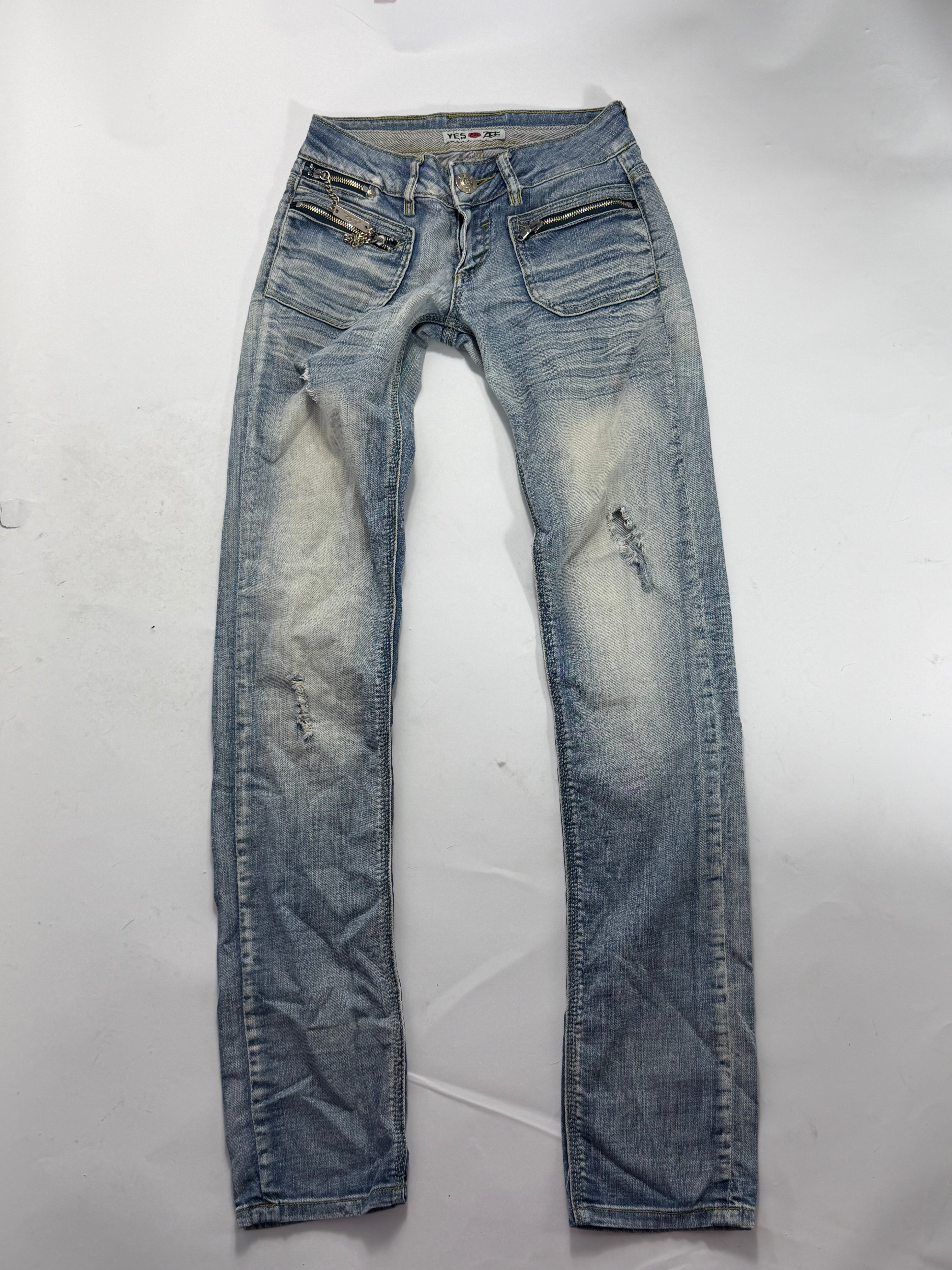 VINTAGE LOW RISE JEANS SIZE 25