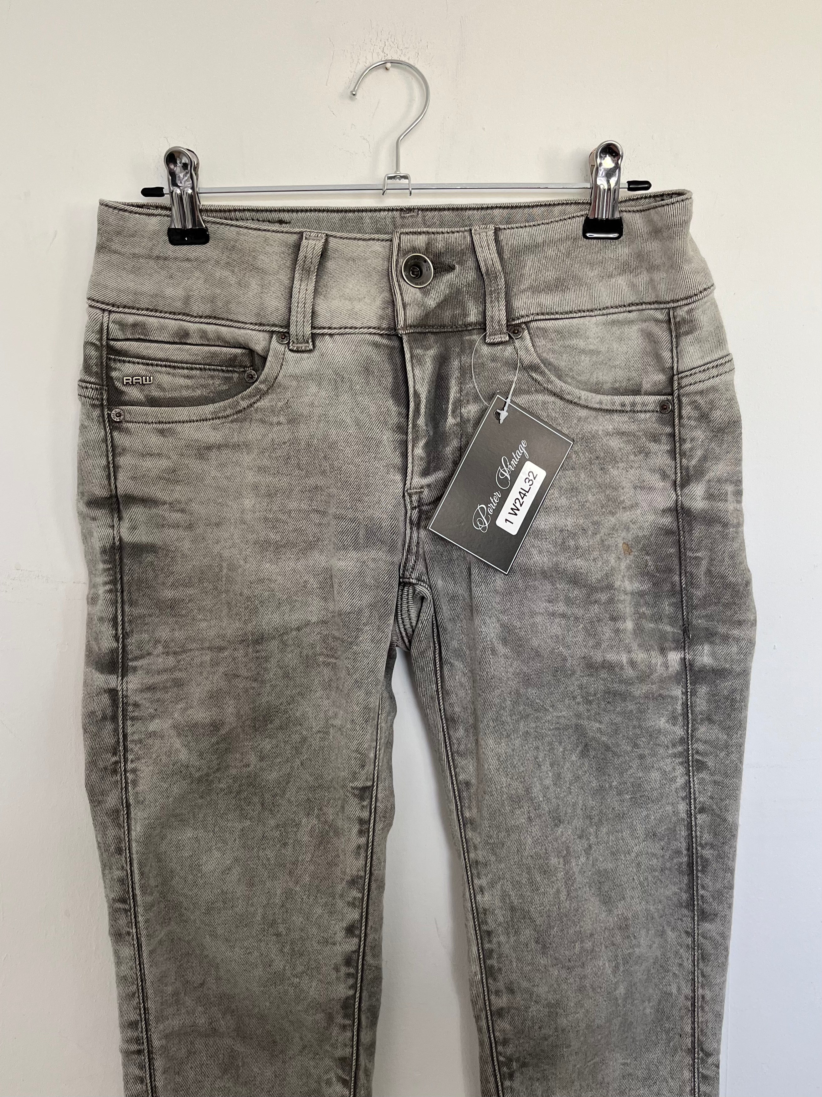 VINTAGE 2000S G STAR LOW RISE JEANS SIZE 24