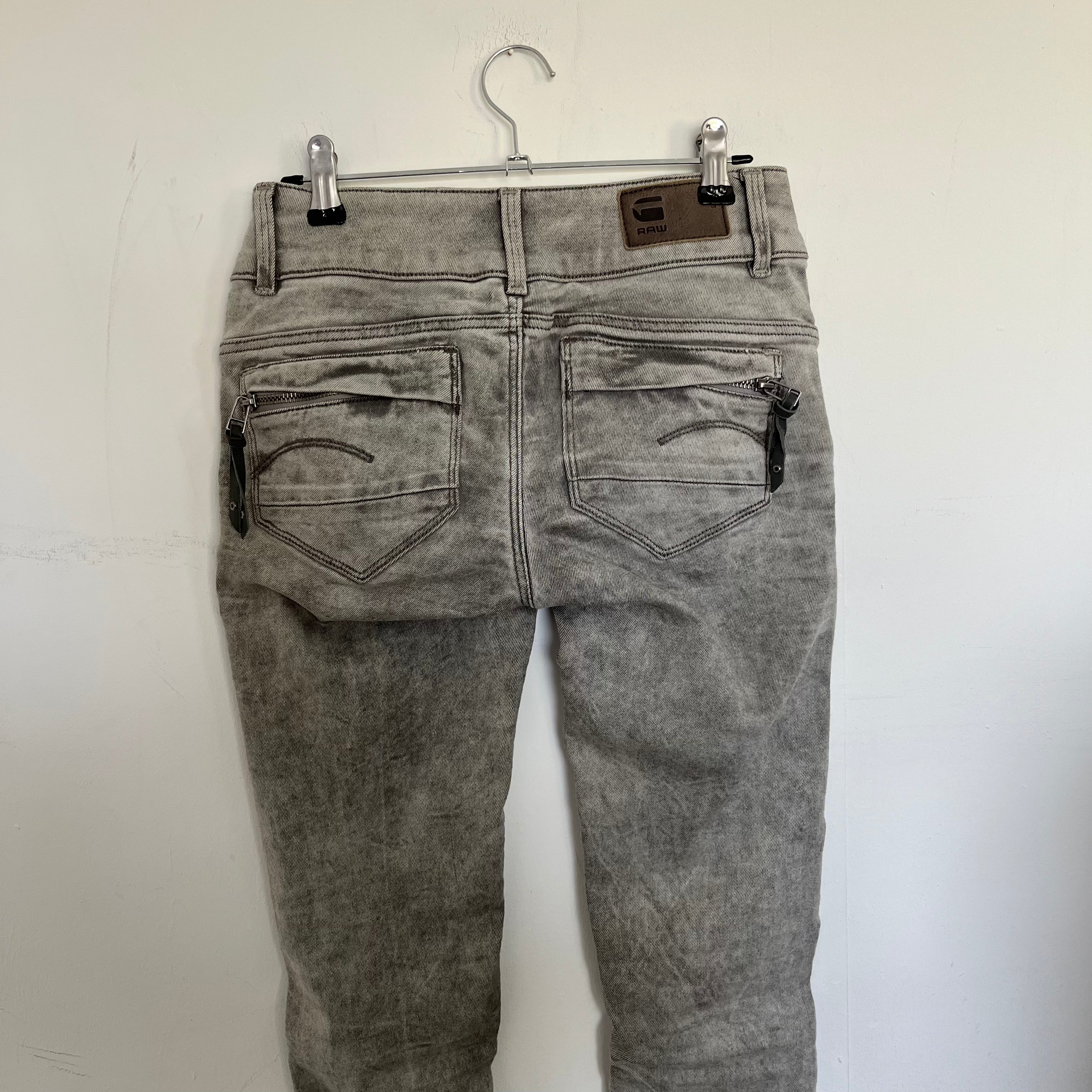 VINTAGE 2000S G STAR LOW RISE JEANS SIZE 24