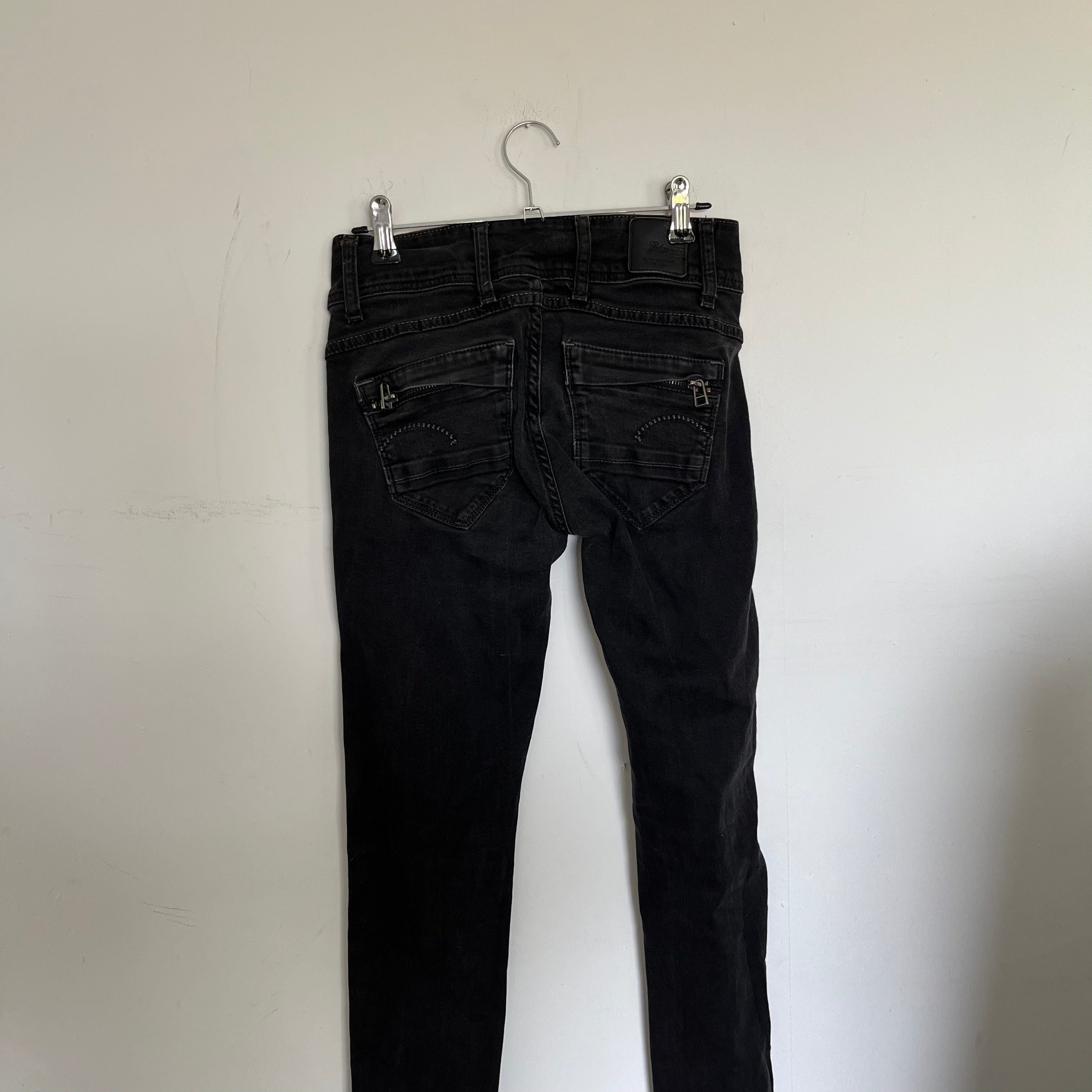 VINTAGE 2000S G STAR LOW RISE JEANS SIZE 25