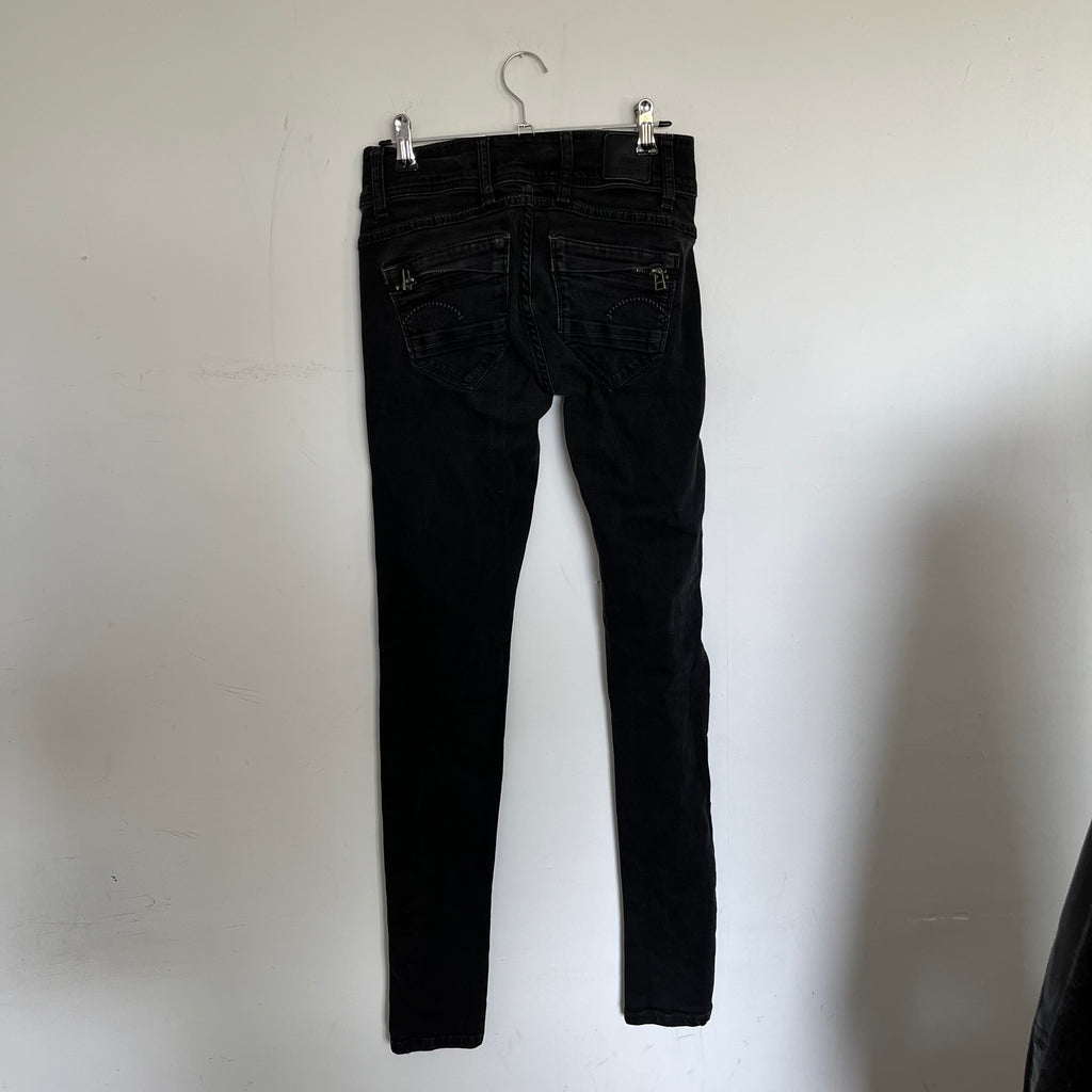 VINTAGE 2000S G STAR LOW RISE JEANS SIZE 25