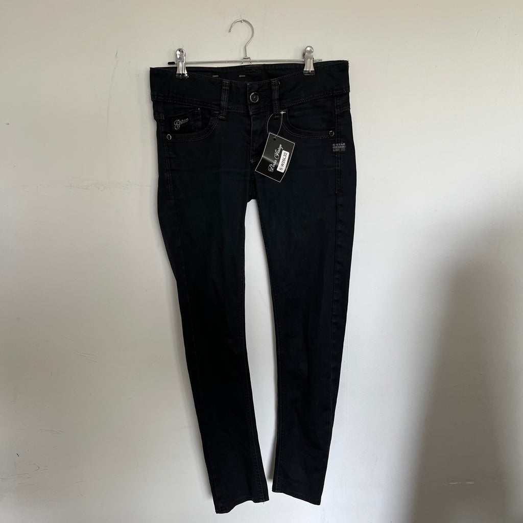 VINTAGE 2000S G STAR LOW RISE JEANS SIZE 25
