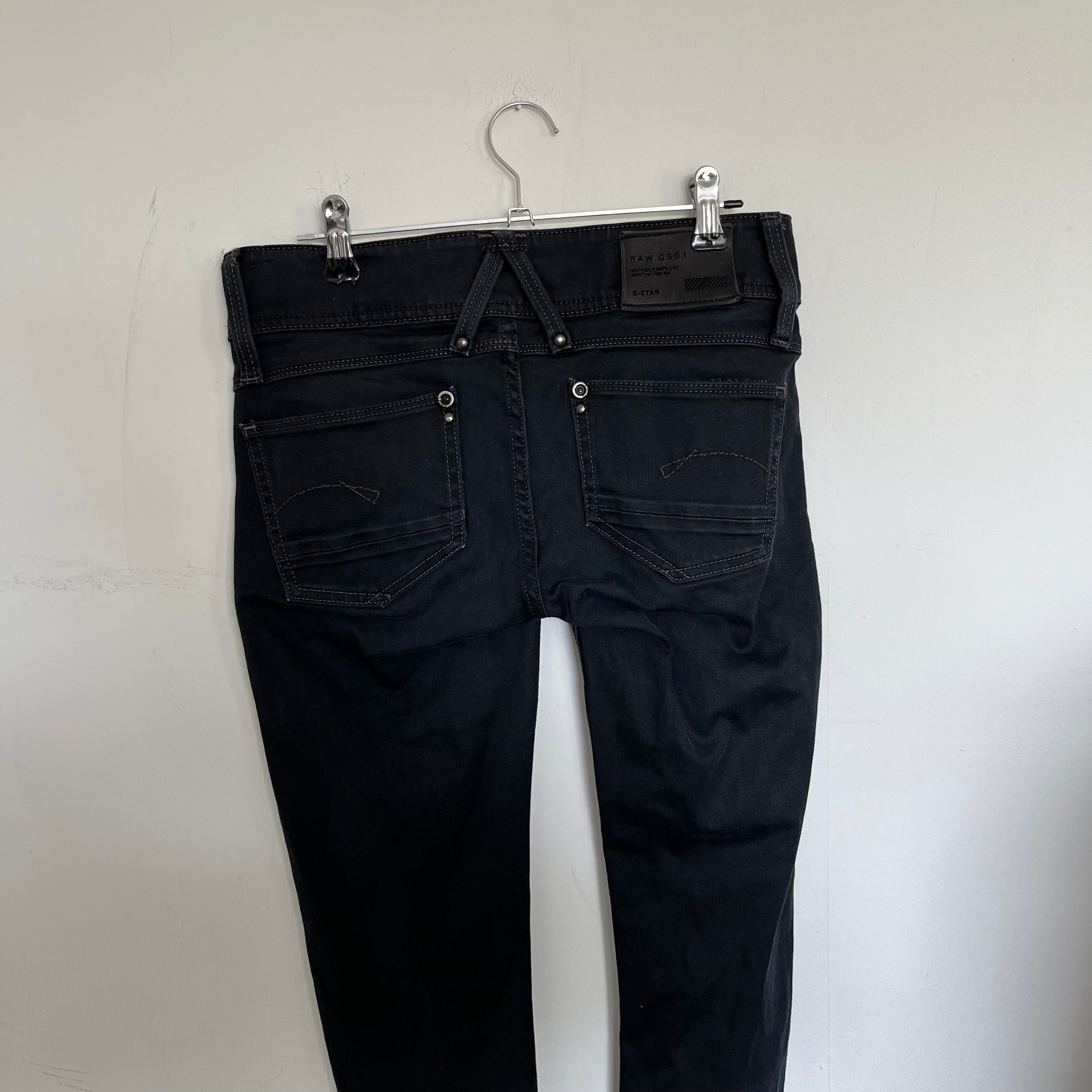 VINTAGE 2000S G STAR LOW RISE JEANS SIZE 25