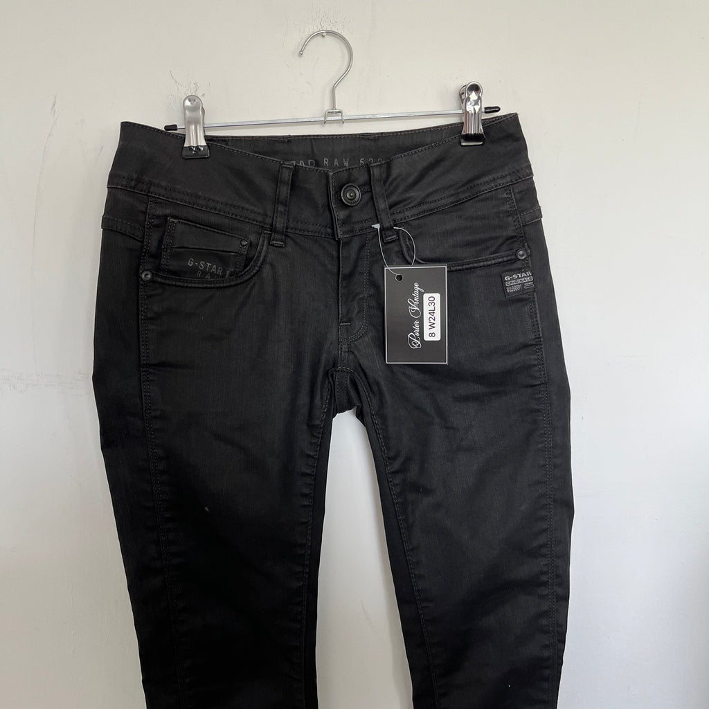 VINTAGE 2000S G STAR LOW RISE JEANS SIZE 24