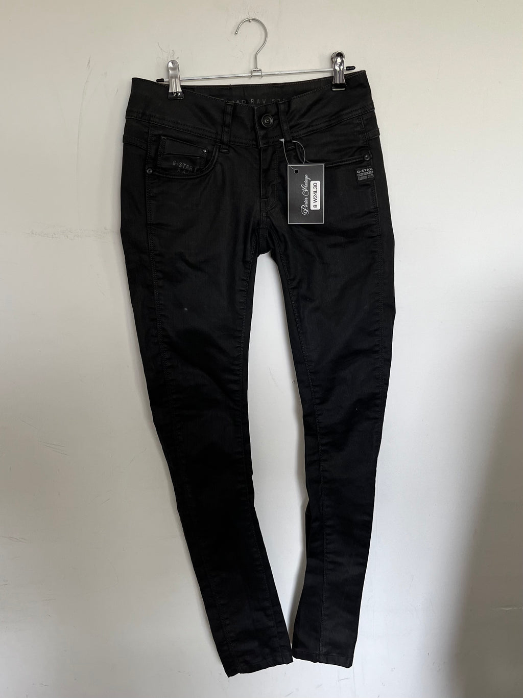 VINTAGE 2000S G STAR LOW RISE JEANS SIZE 24