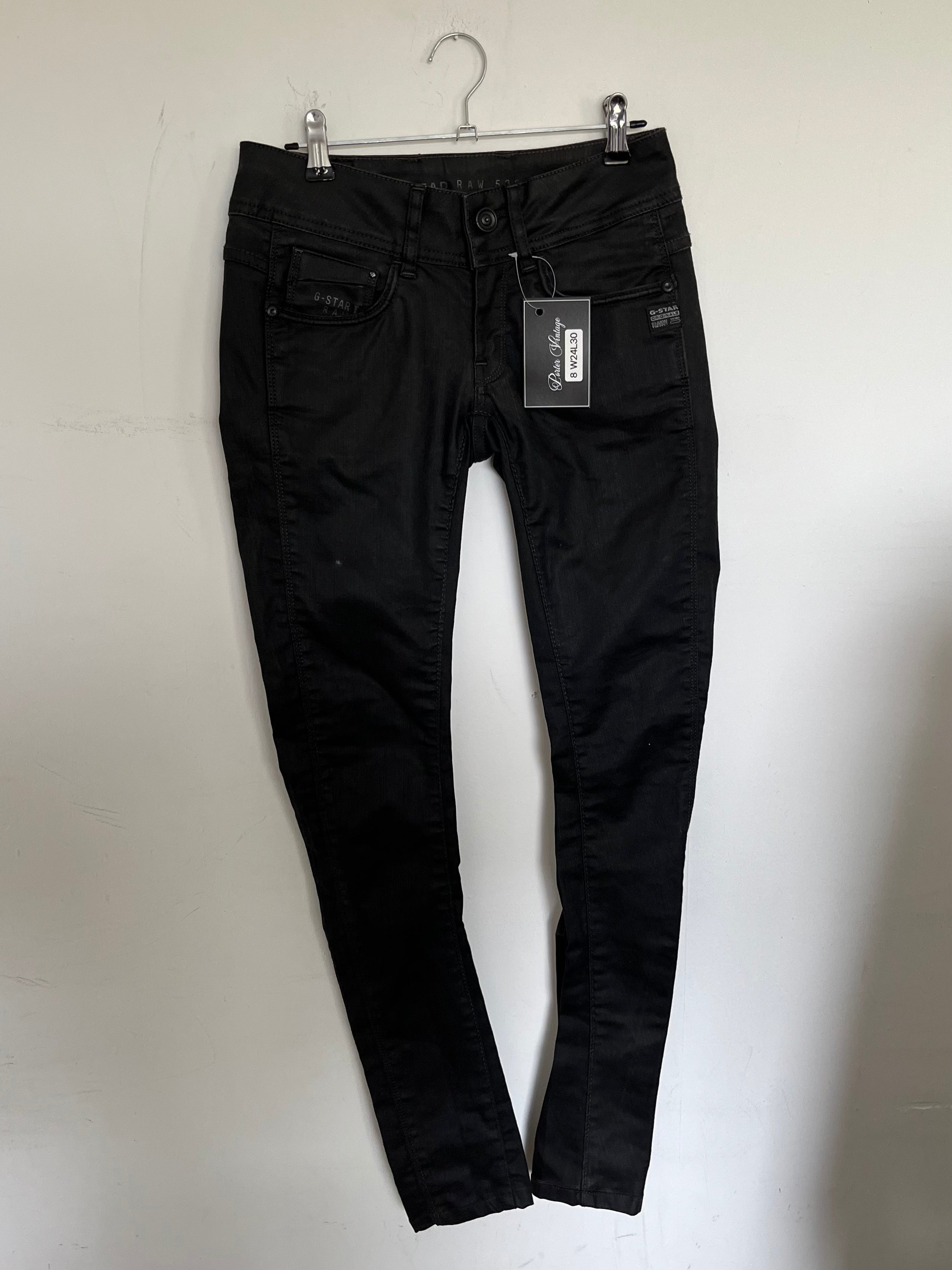 VINTAGE 2000S G STAR LOW RISE JEANS SIZE 24