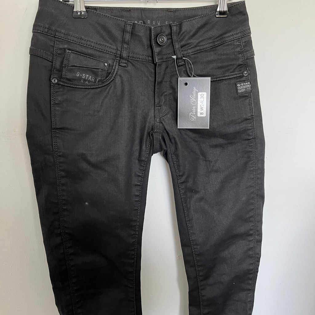 VINTAGE 2000S G STAR LOW RISE JEANS SIZE 24
