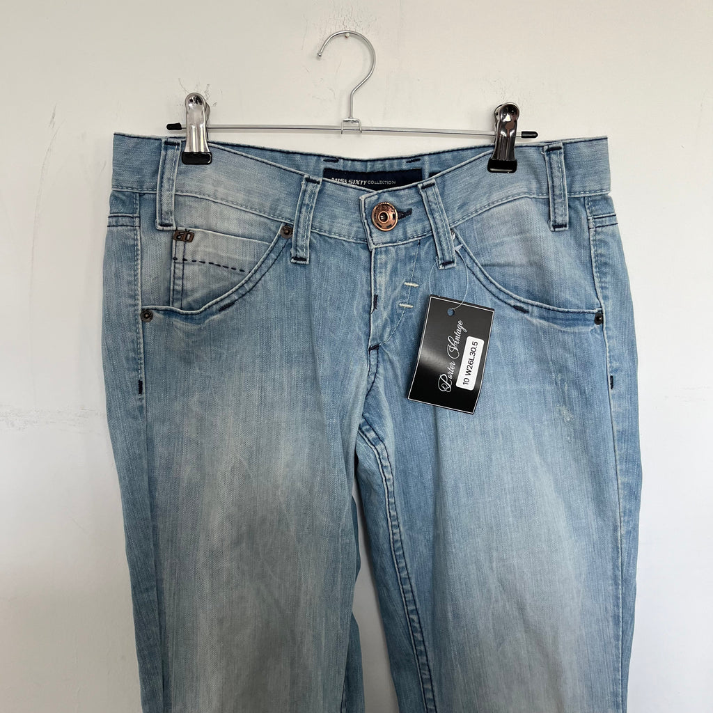 VINTAGE 2000S MISS SIXTY LOW RISE JEANS SIZE 26
