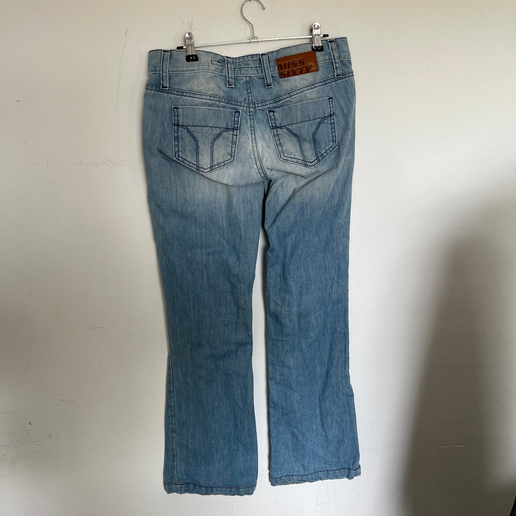 VINTAGE 2000S MISS SIXTY LOW RISE JEANS SIZE 26