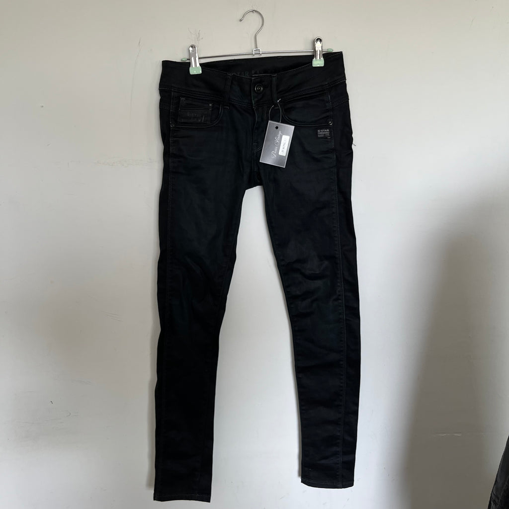 VINTAGE 2000S G STAR LOW RISE JEANS SIZE 26