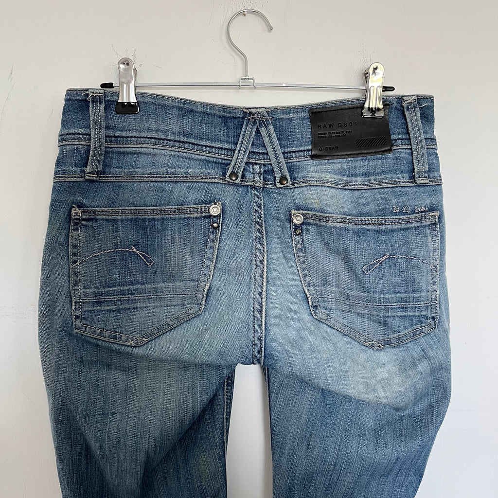 VINTAGE 2000S G STAR LOW RISE JEANS SIZE 25