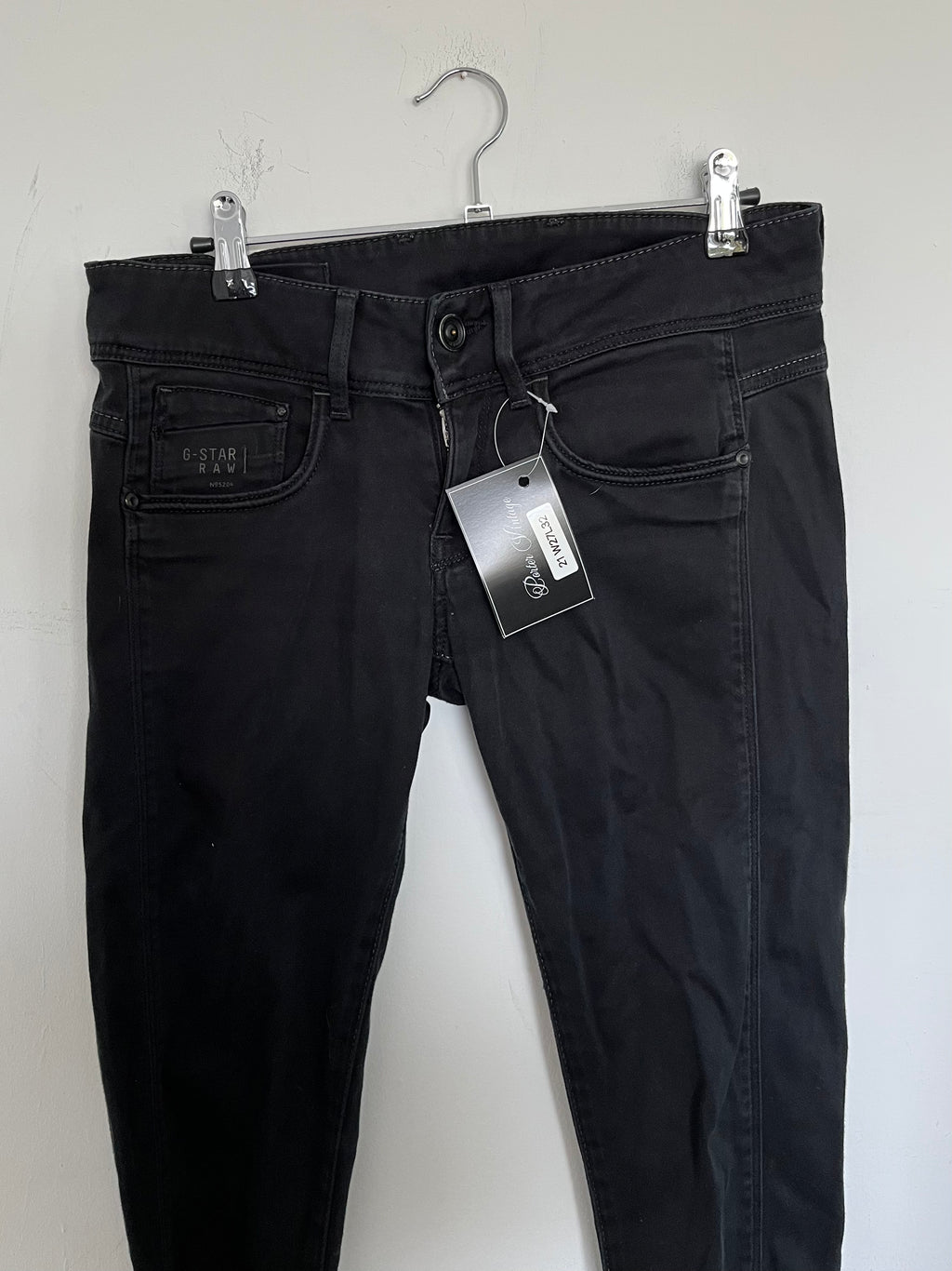 VINTAGE 2000S G STAR LOW RISE JEANS SIZE 27
