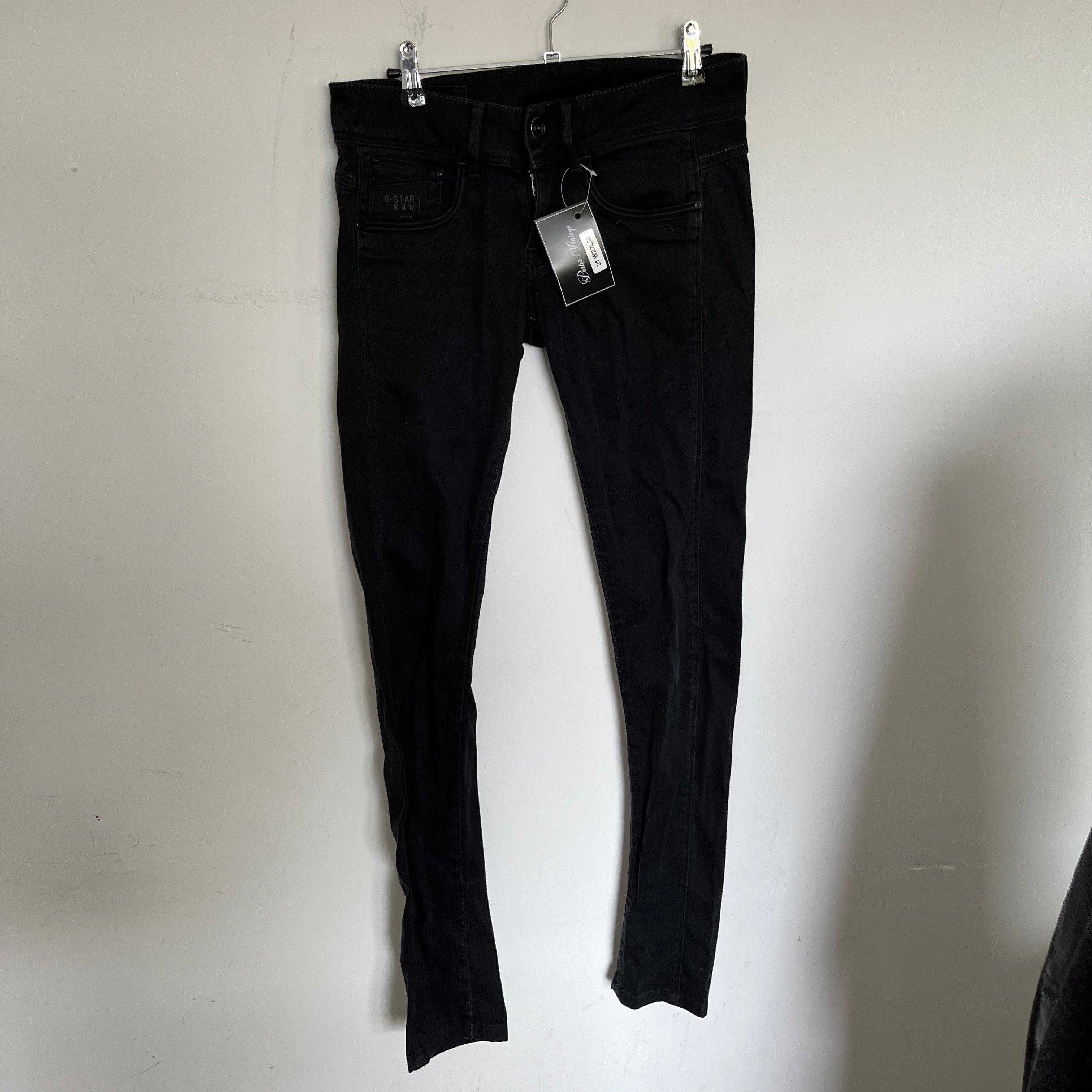 VINTAGE 2000S G STAR LOW RISE JEANS SIZE 27