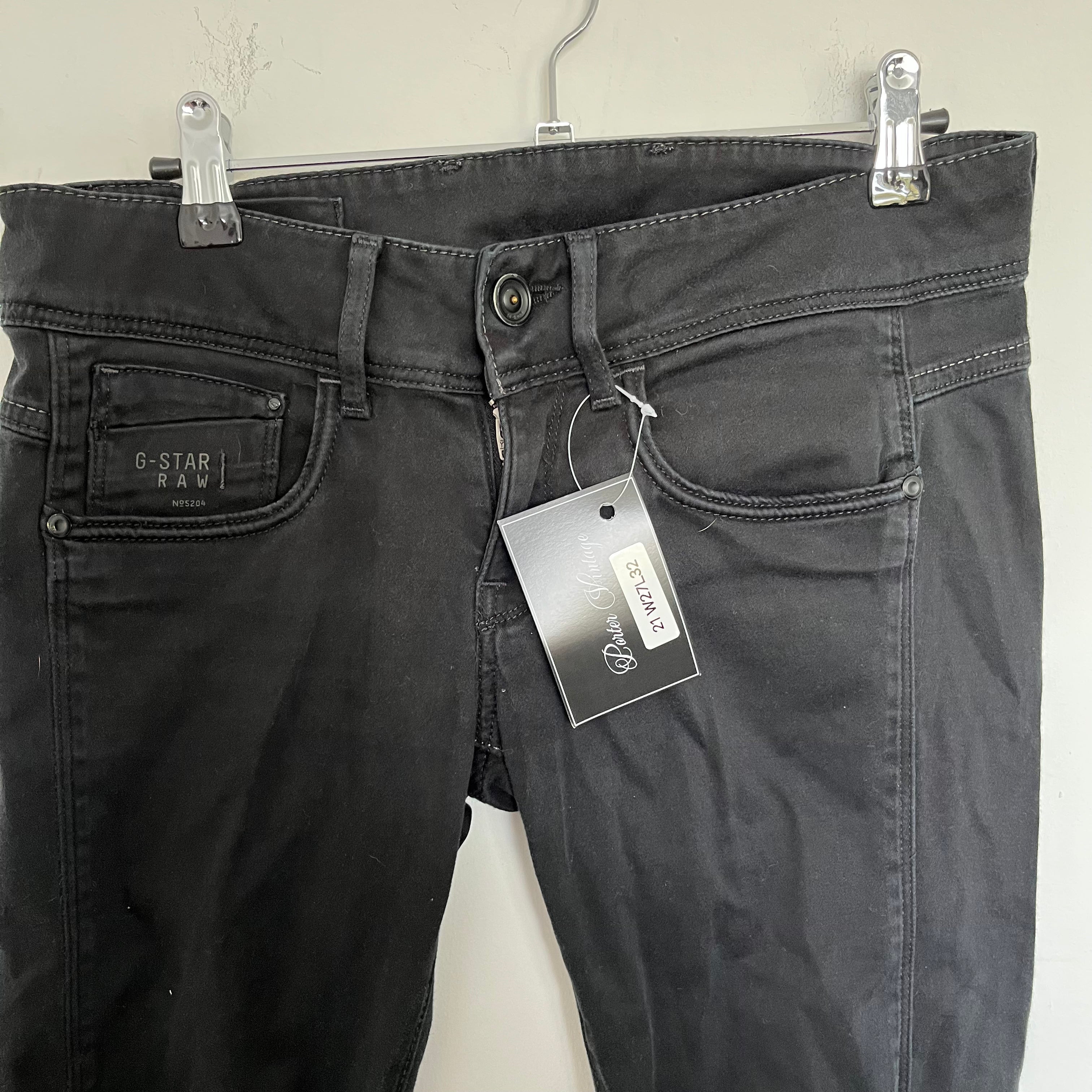 VINTAGE 2000S G STAR LOW RISE JEANS SIZE 27