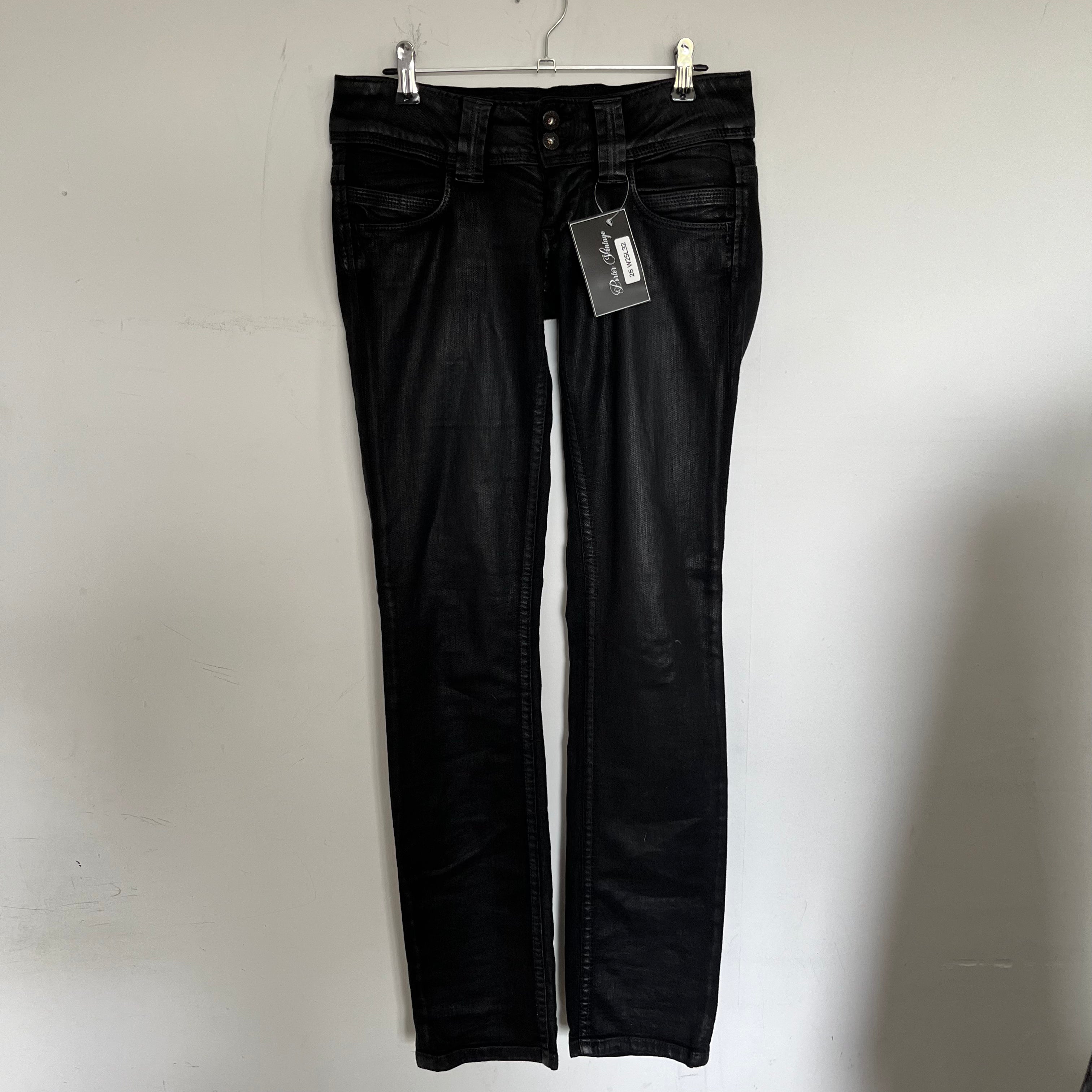 VINTAGE 2000S PEPE JEANS LOW RISE JEANS SIZE 25