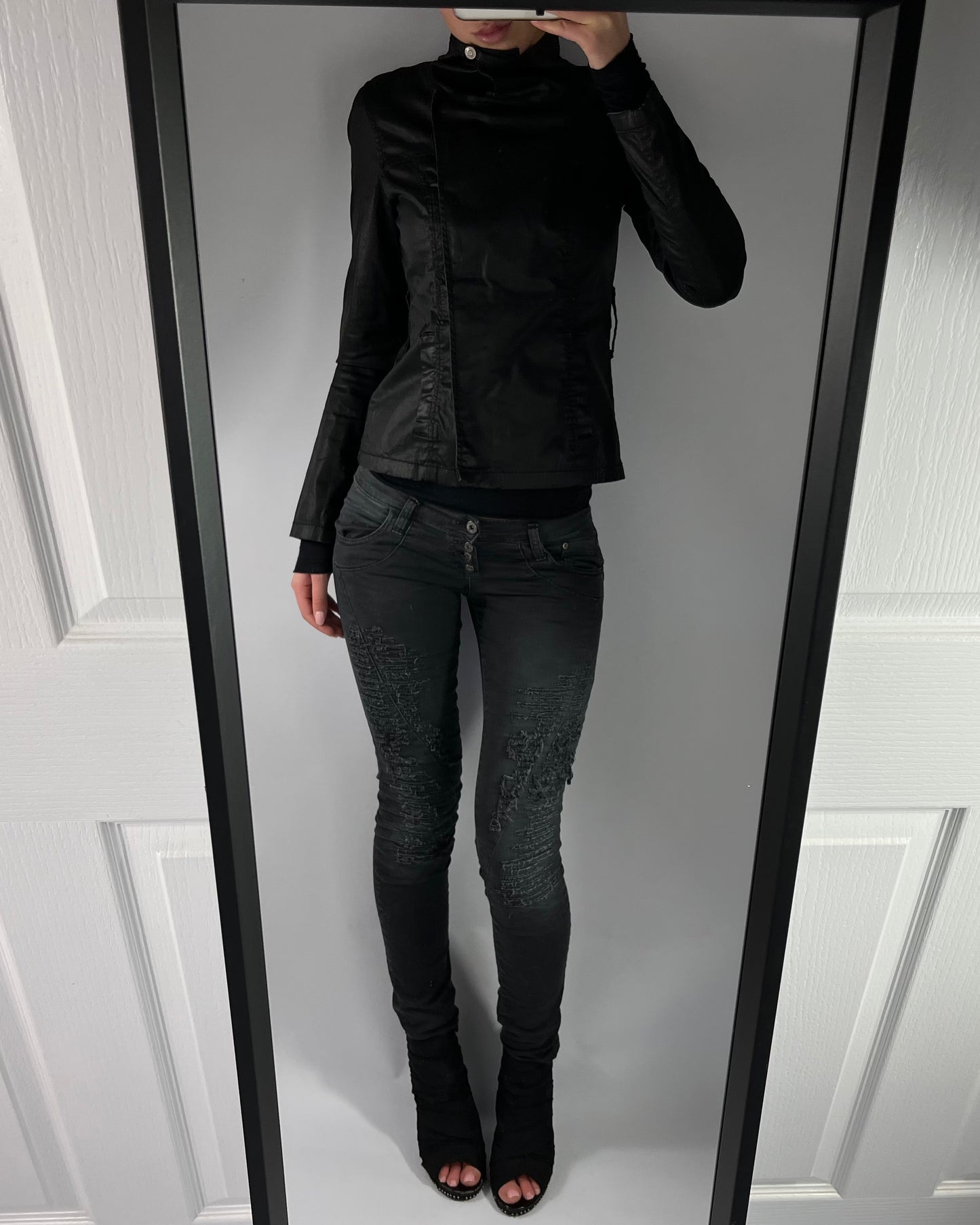 VINTAGE ASYMMETRICAL JACKET